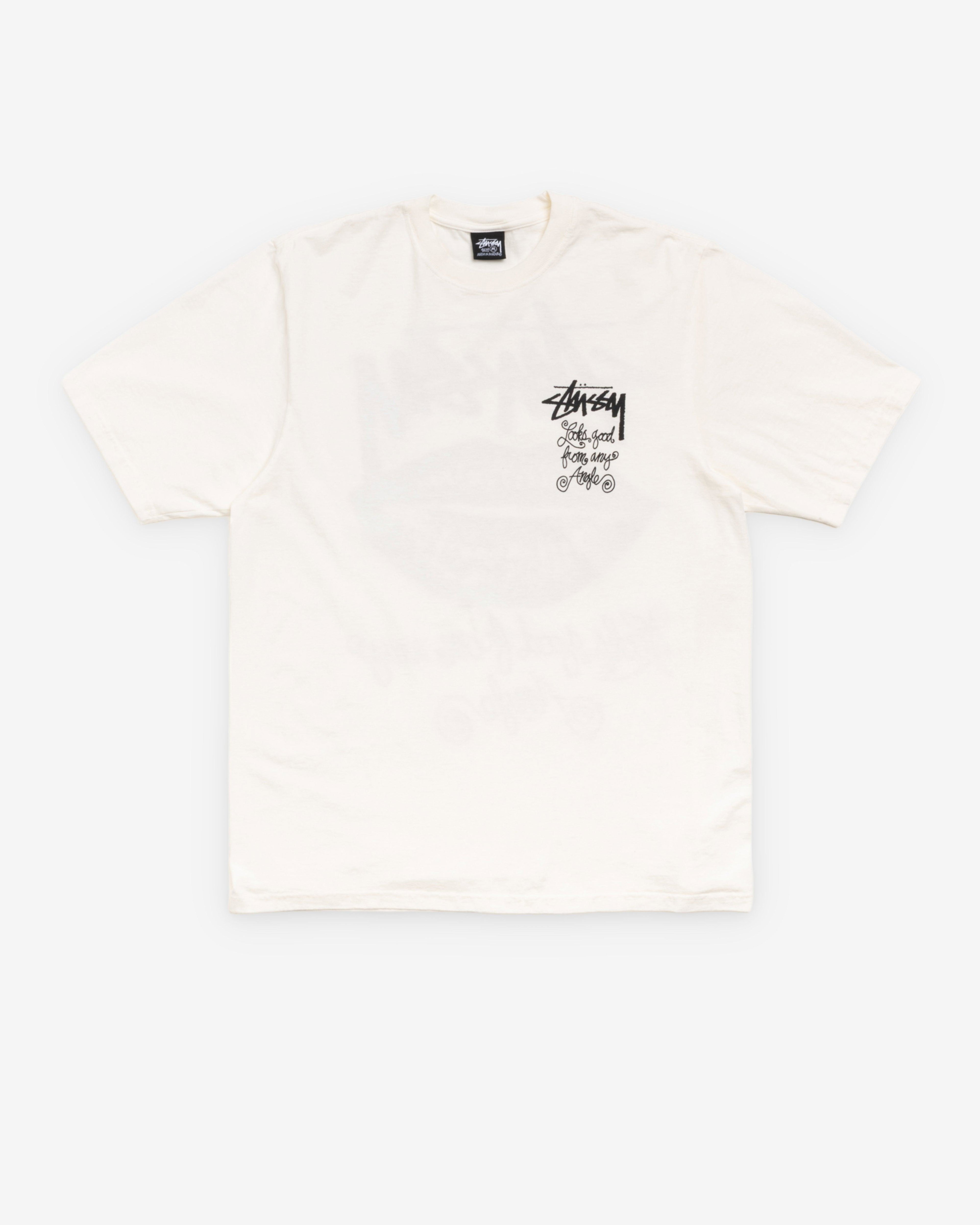 Stüssy - Men's Any Angle Pigment Dyed Tee - (Natural) by STUSSY