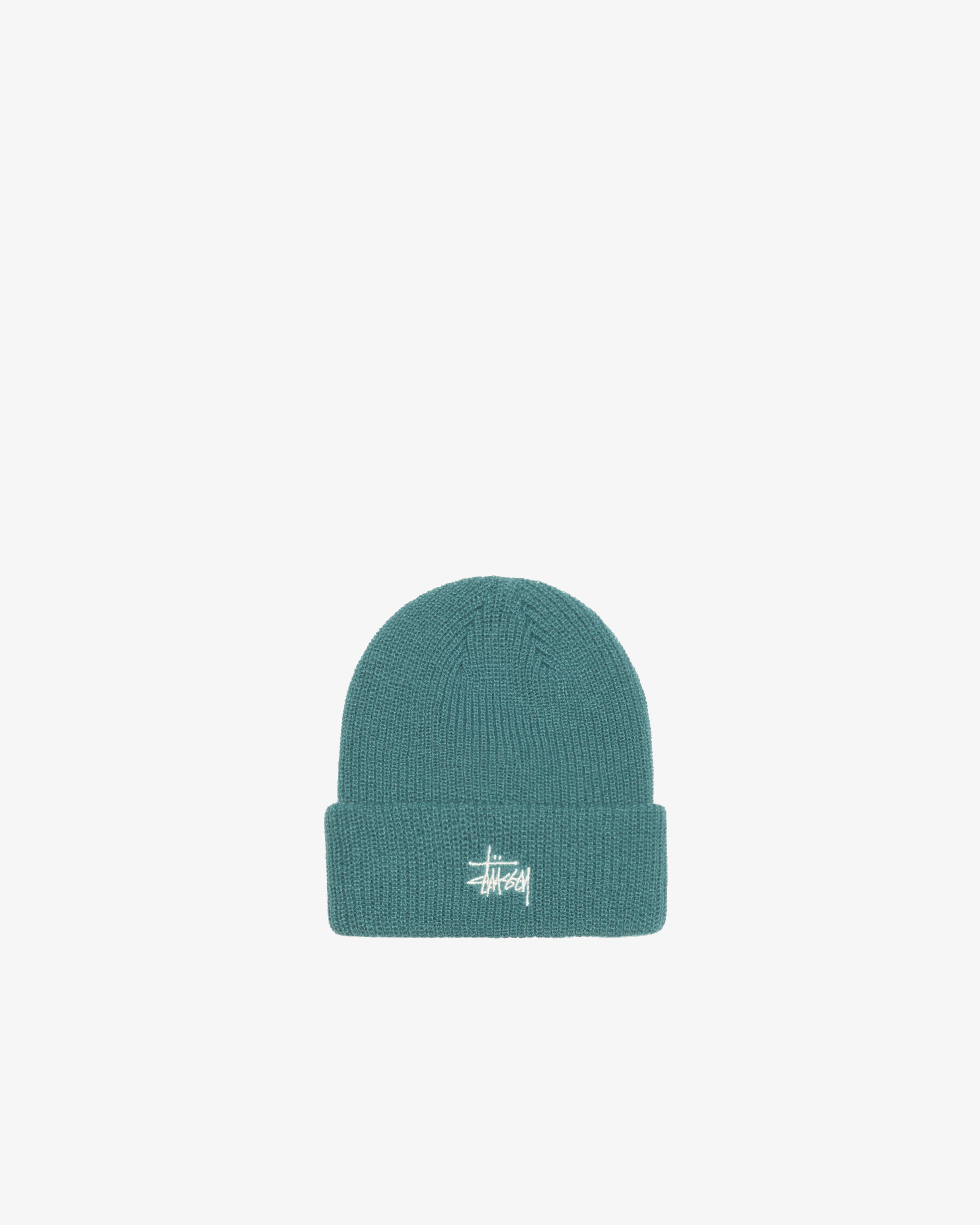 Stüssy - Men's Basic Cuff Beanie - (Sage Green) by STUSSY