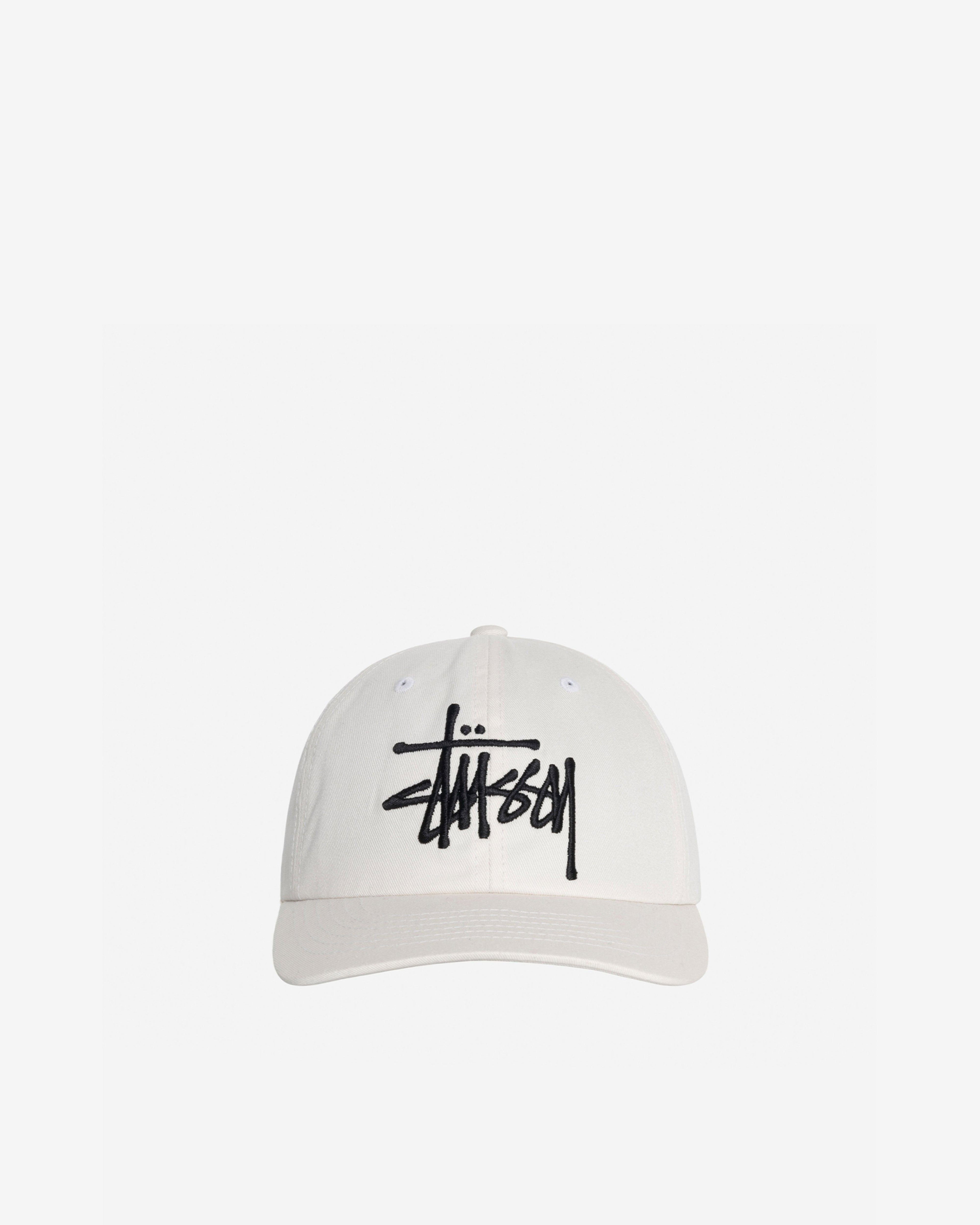 Stüssy - Men's Big Basic Vintage Cap - (Snow) by STUSSY