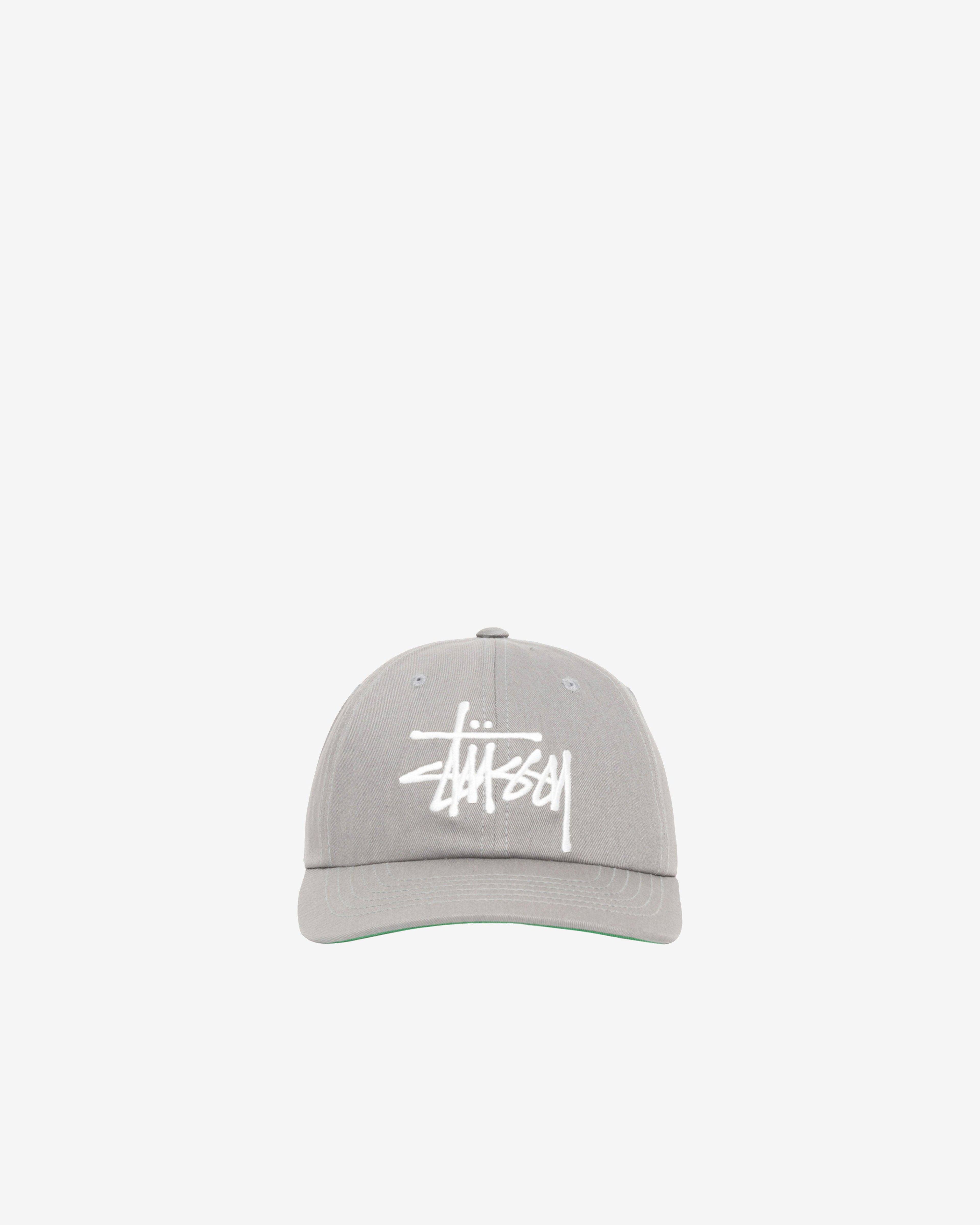 Stüssy - Men's Big Basic Vintage Cap - (Steel Grey) by STUSSY