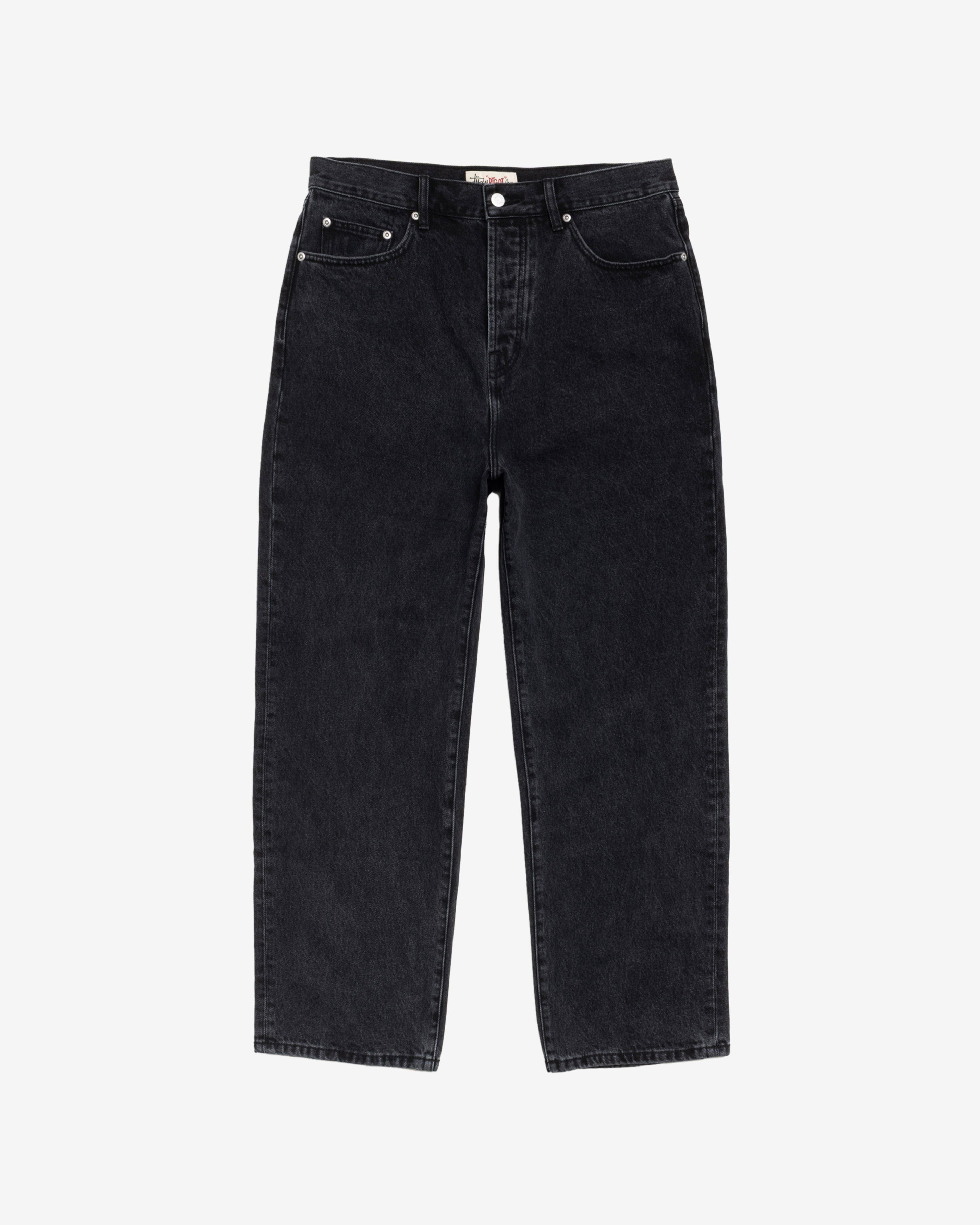 Stüssy - Men's Big OL' Jean Denim - (Vintage Black) by STUSSY