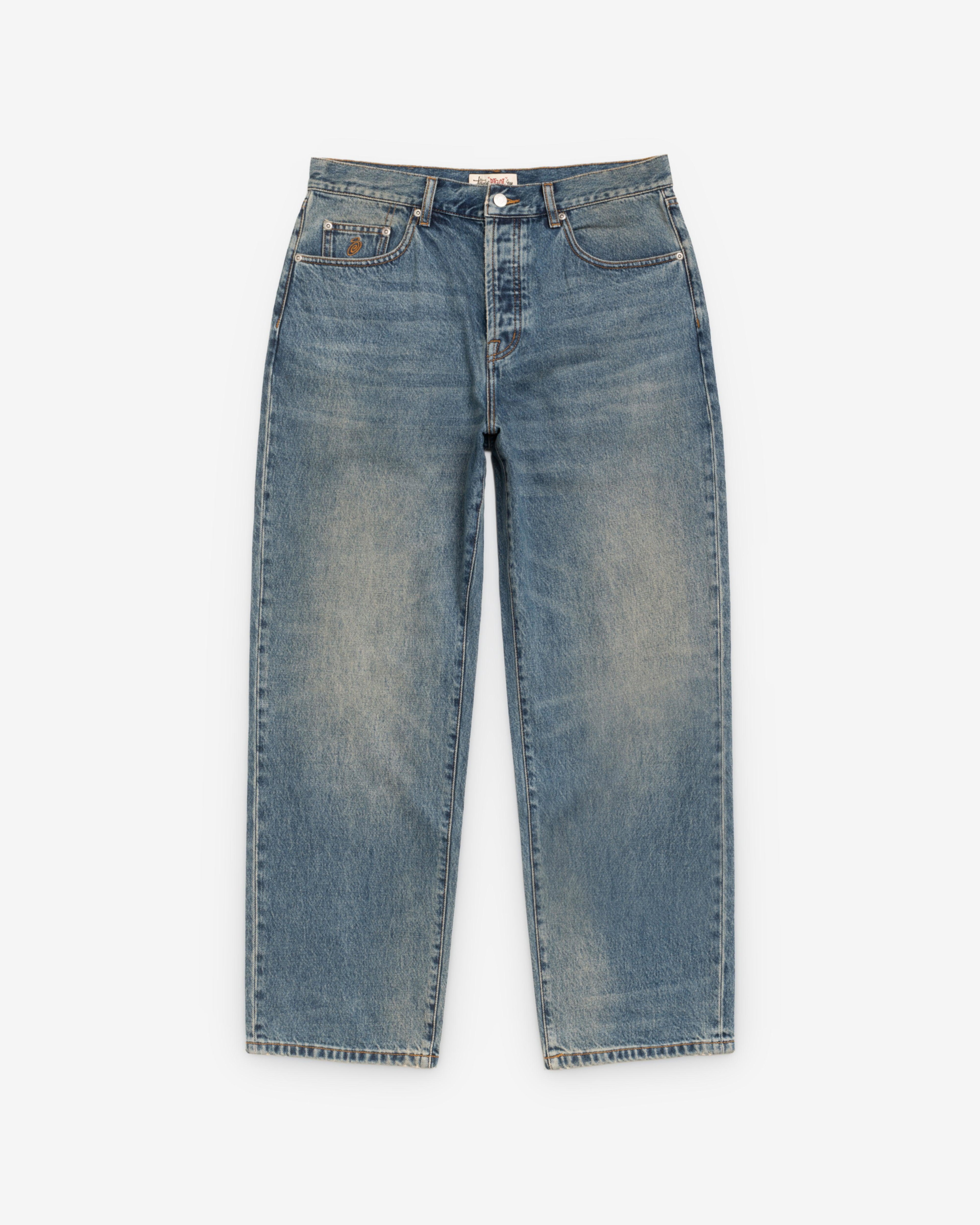 Stüssy - Men's Big Ol Jeans Denim - (Vintage Wash) by STUSSY