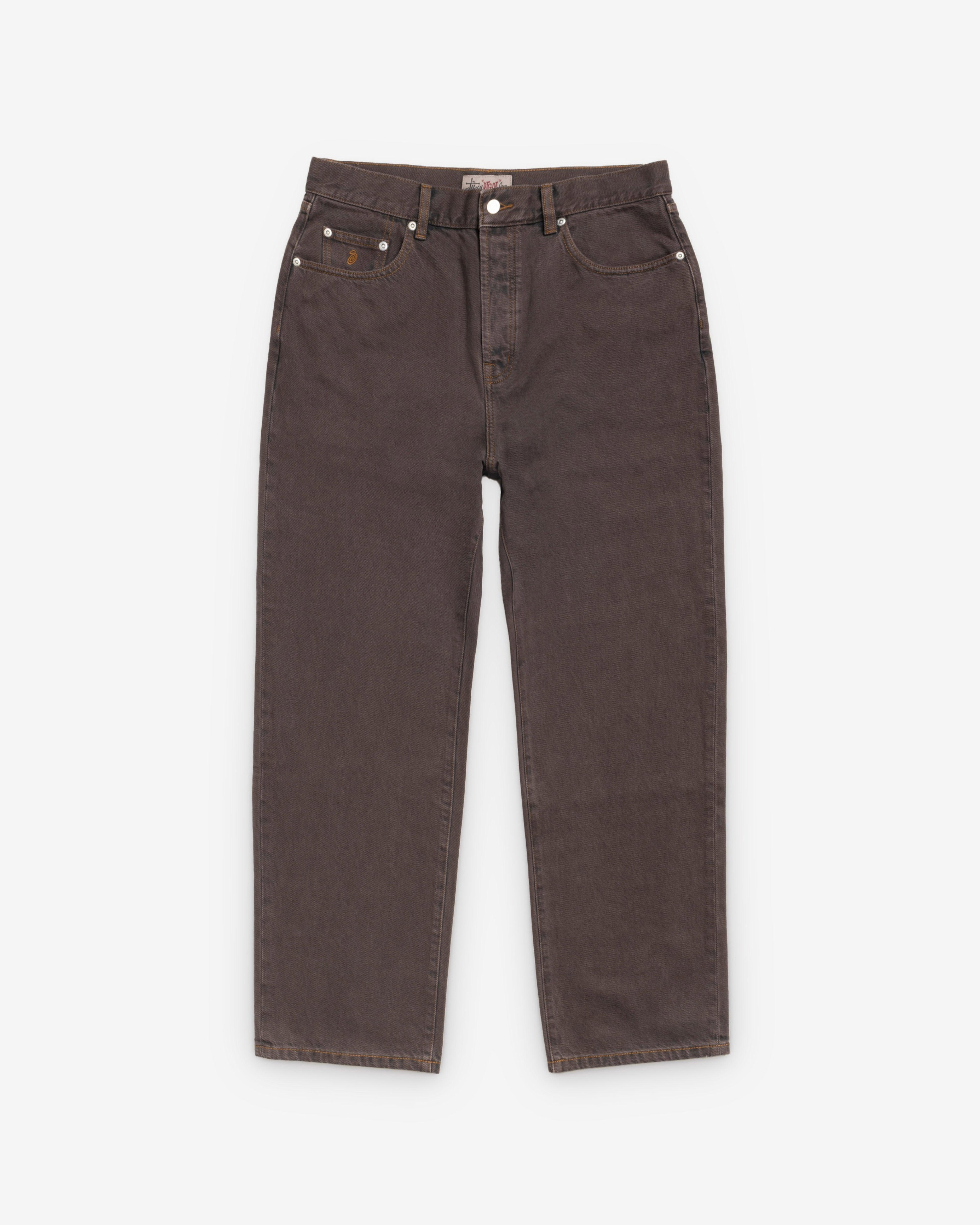 Stüssy - Men's Big Ol Jeans Resin Denim - (Brown) by STUSSY