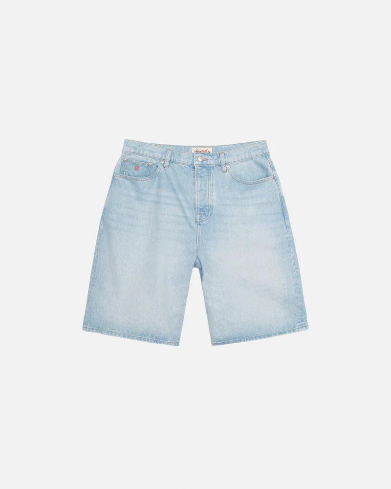 Stüssy - Men's Big Ol Shorts Denim - (Light Wash) by STUSSY