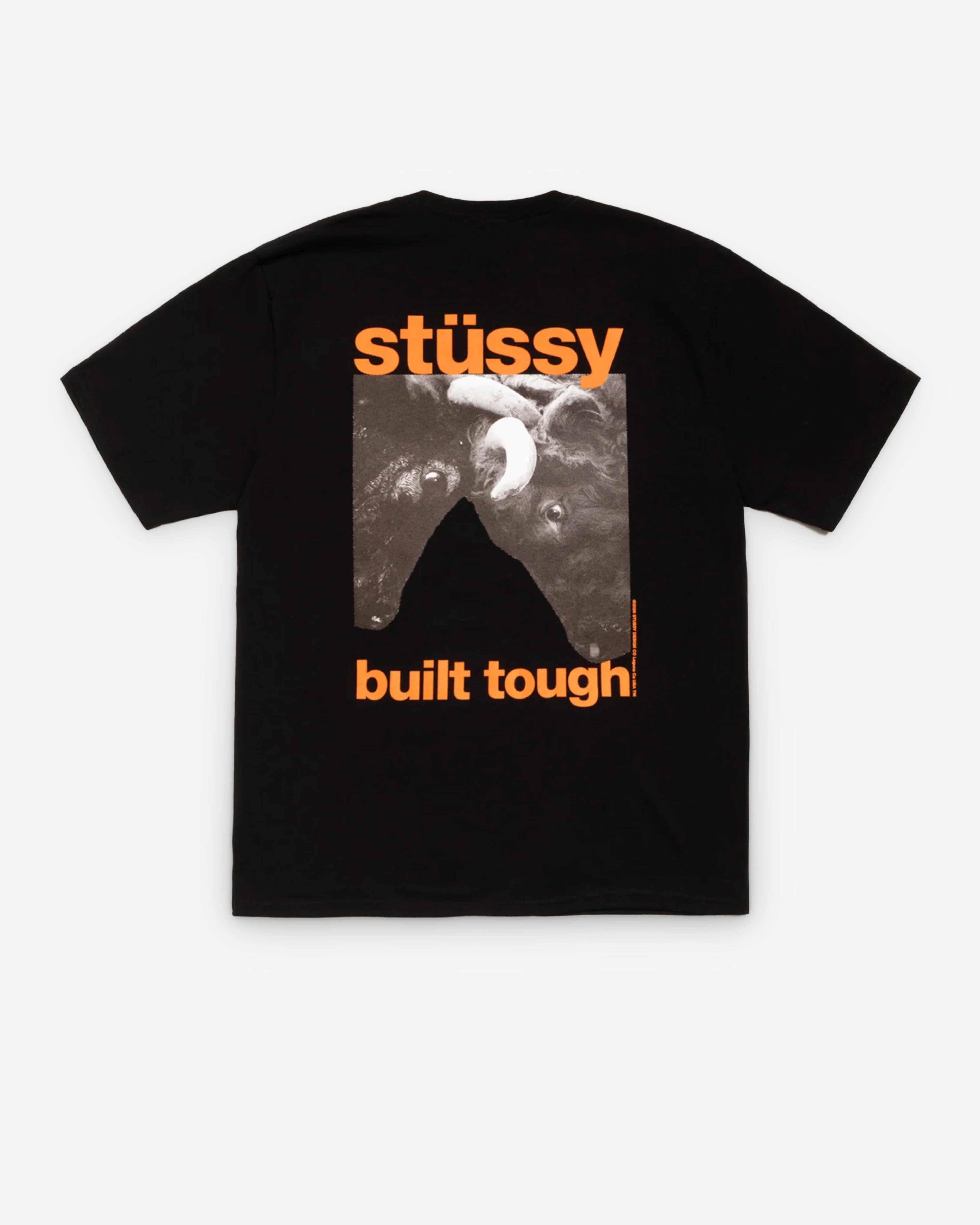 Stüssy - Men's Built Tough T-Shirt - (Black) by STUSSY