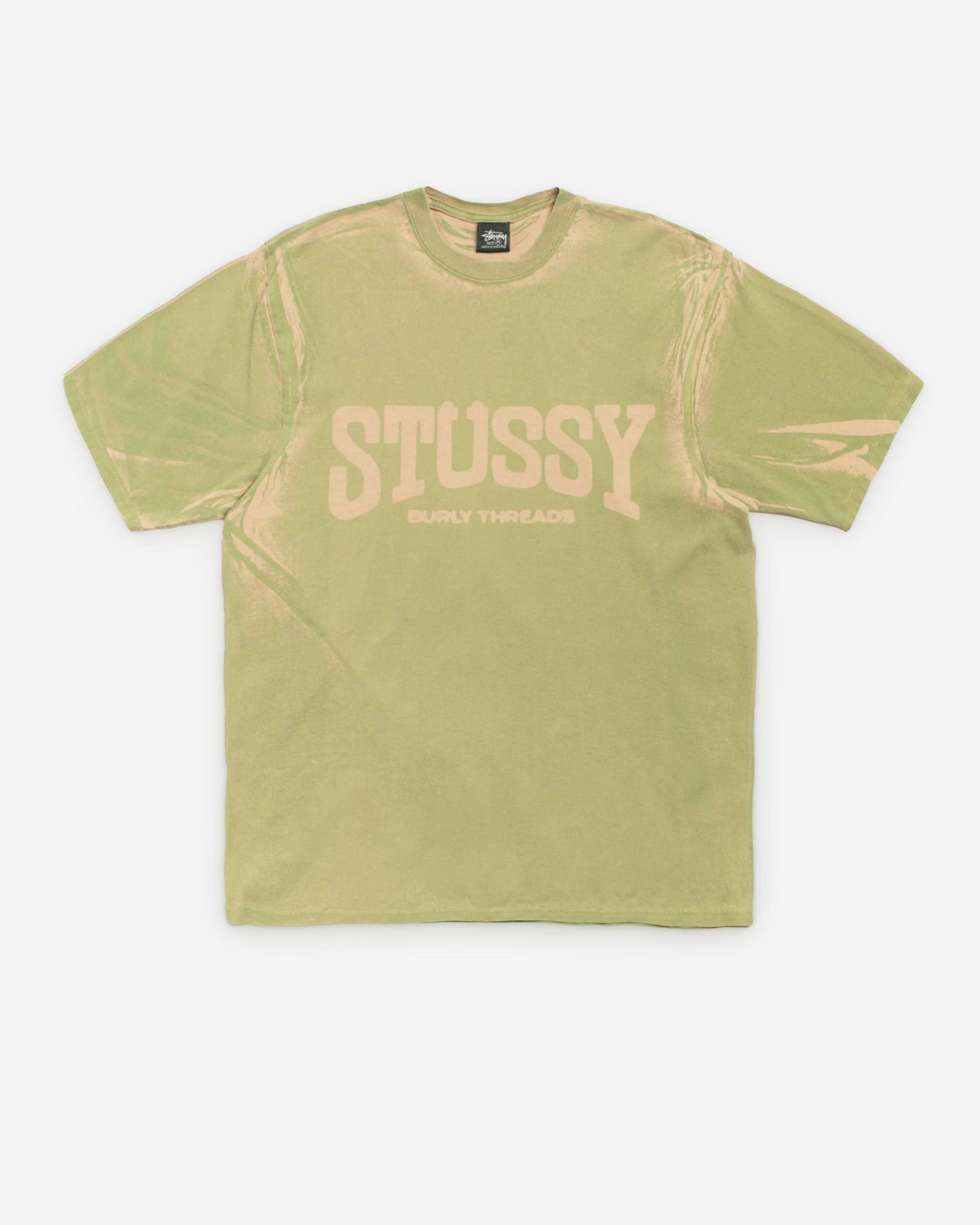 Stüssy  - Men's Burly Tee - (Khaki) by STUSSY