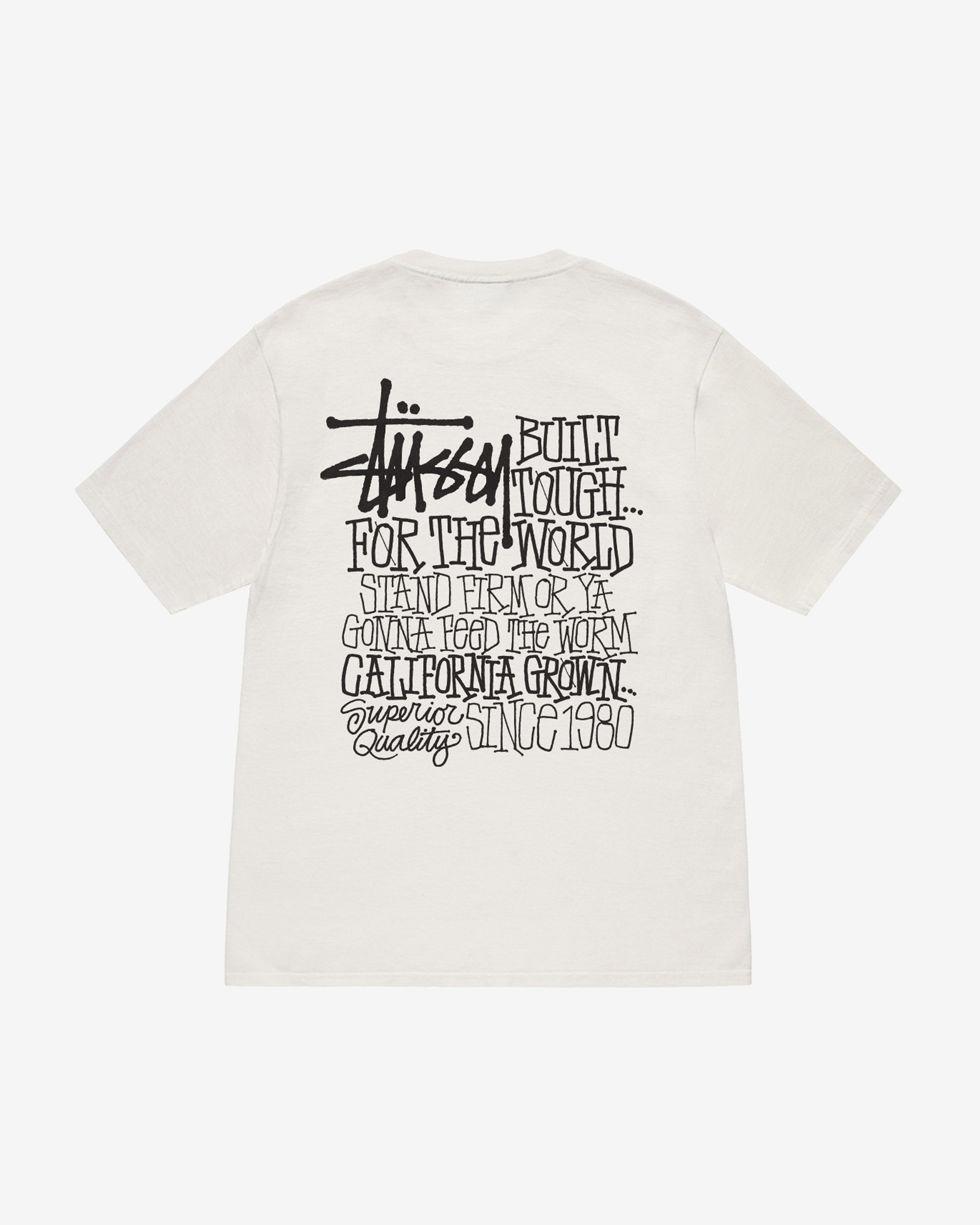 Stüssy - Men's California Grown Pig. Dyed T-Shirt - (Natural) by STUSSY