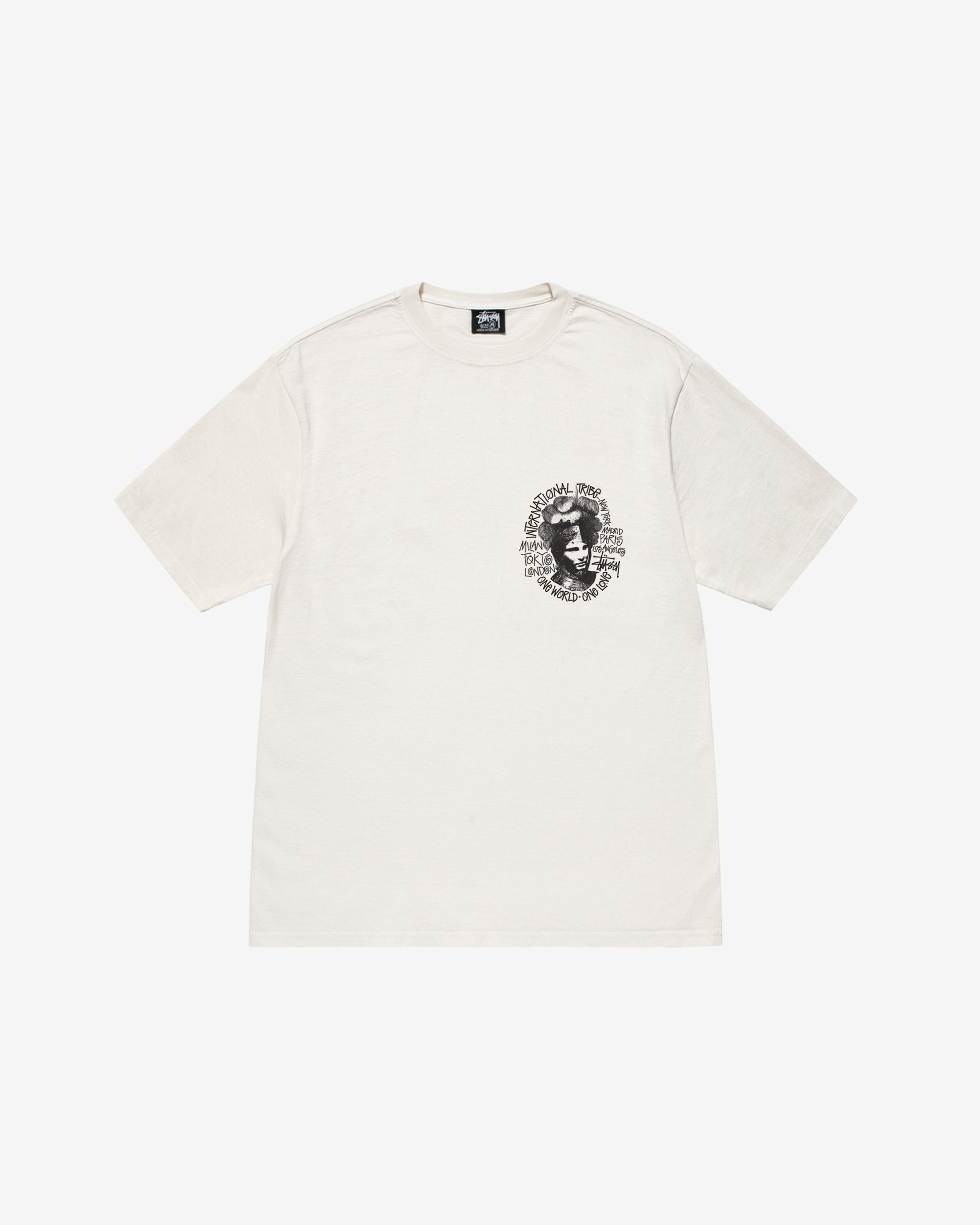 Stüssy - Men's Camelot Pig. Dyed Tee - (Natural) by STUSSY