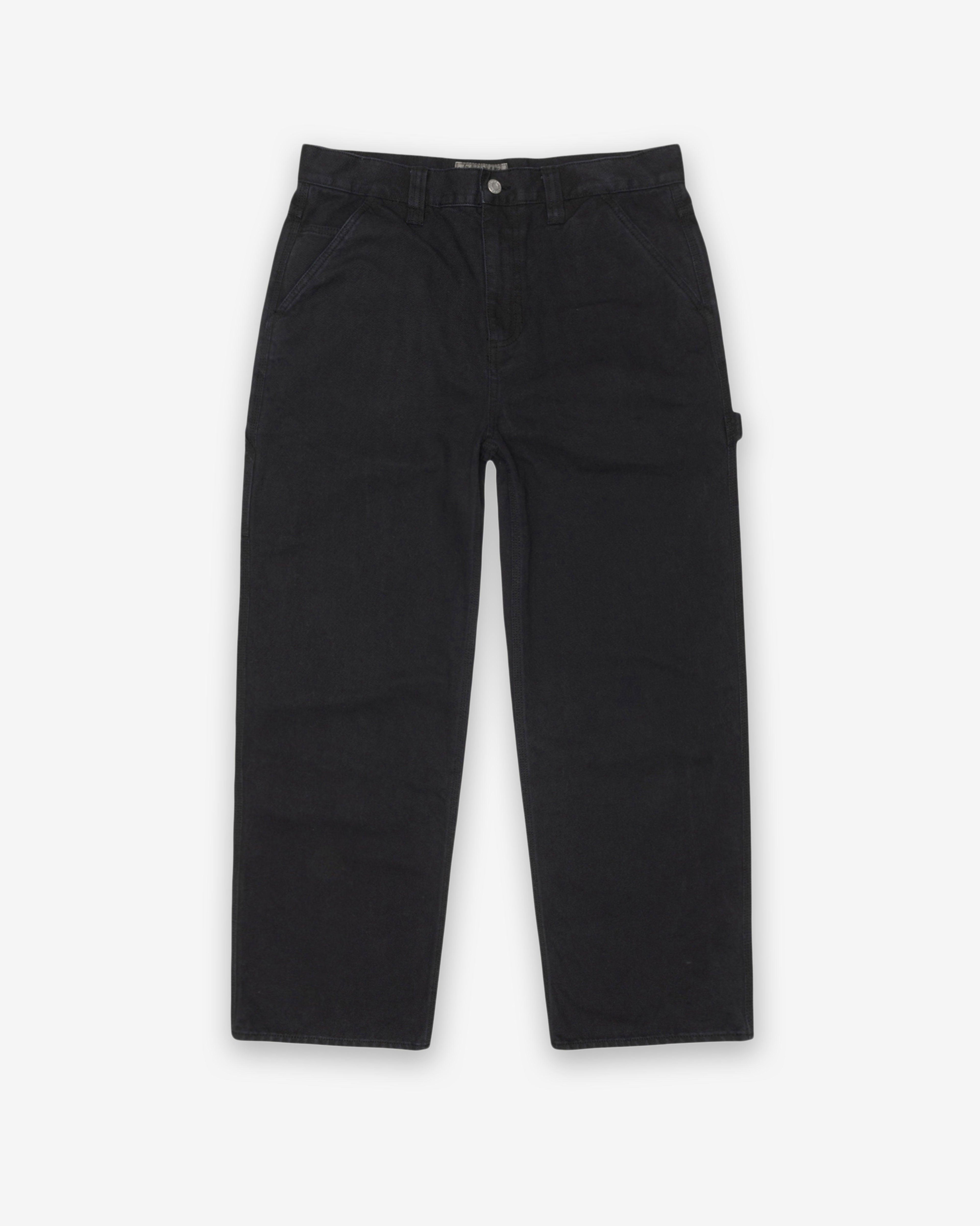 Stüssy - Men's Carpenter Pant Canvas - (Black) by STUSSY