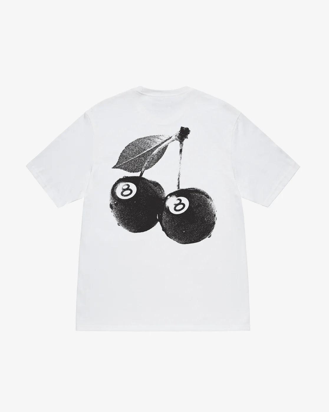 Stüssy - Men's Cherries Tee - (White) - 1905066 SS24 by STUSSY
