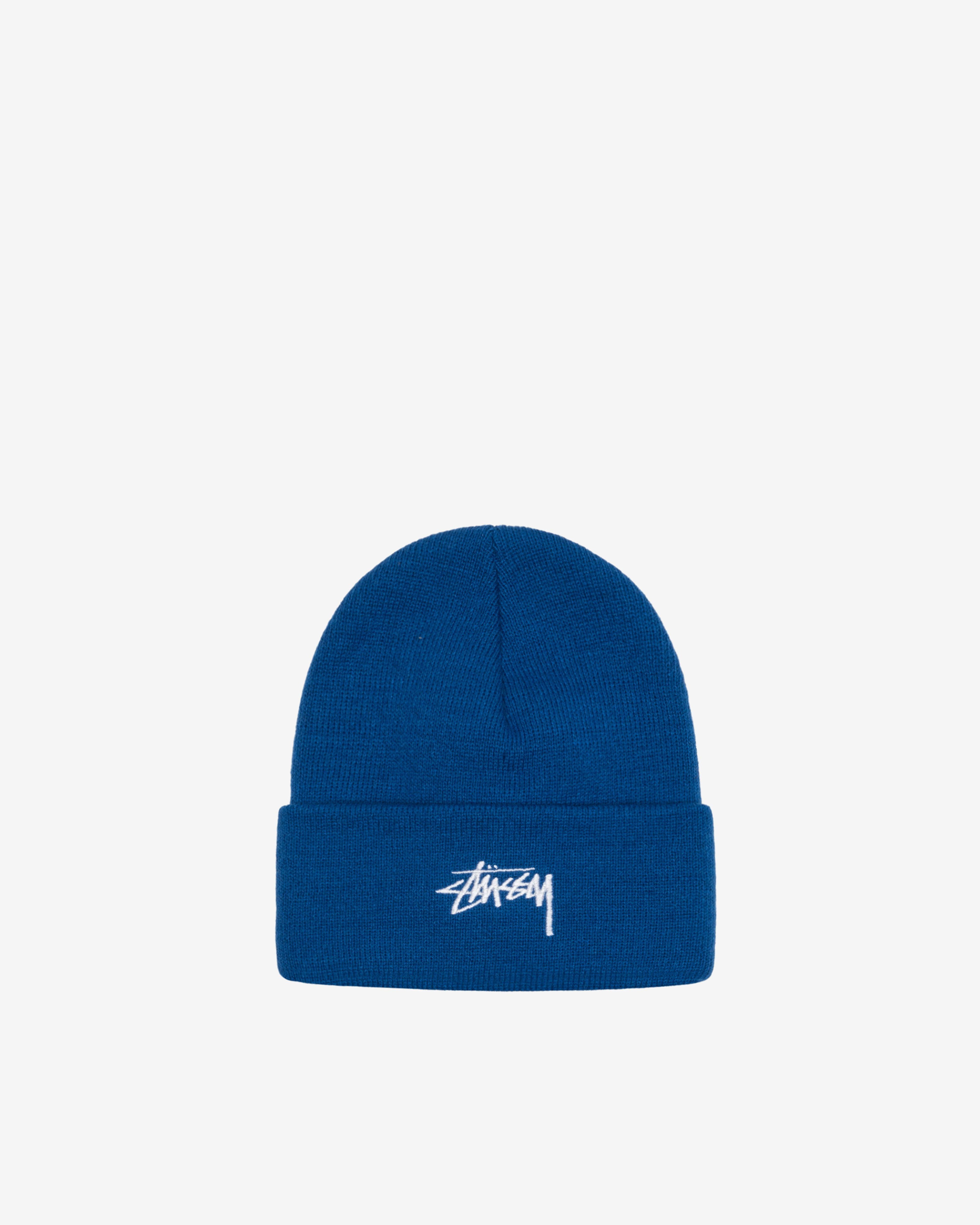 Stüssy - Men's Cuff Beanie - (Dark Blue) by STUSSY