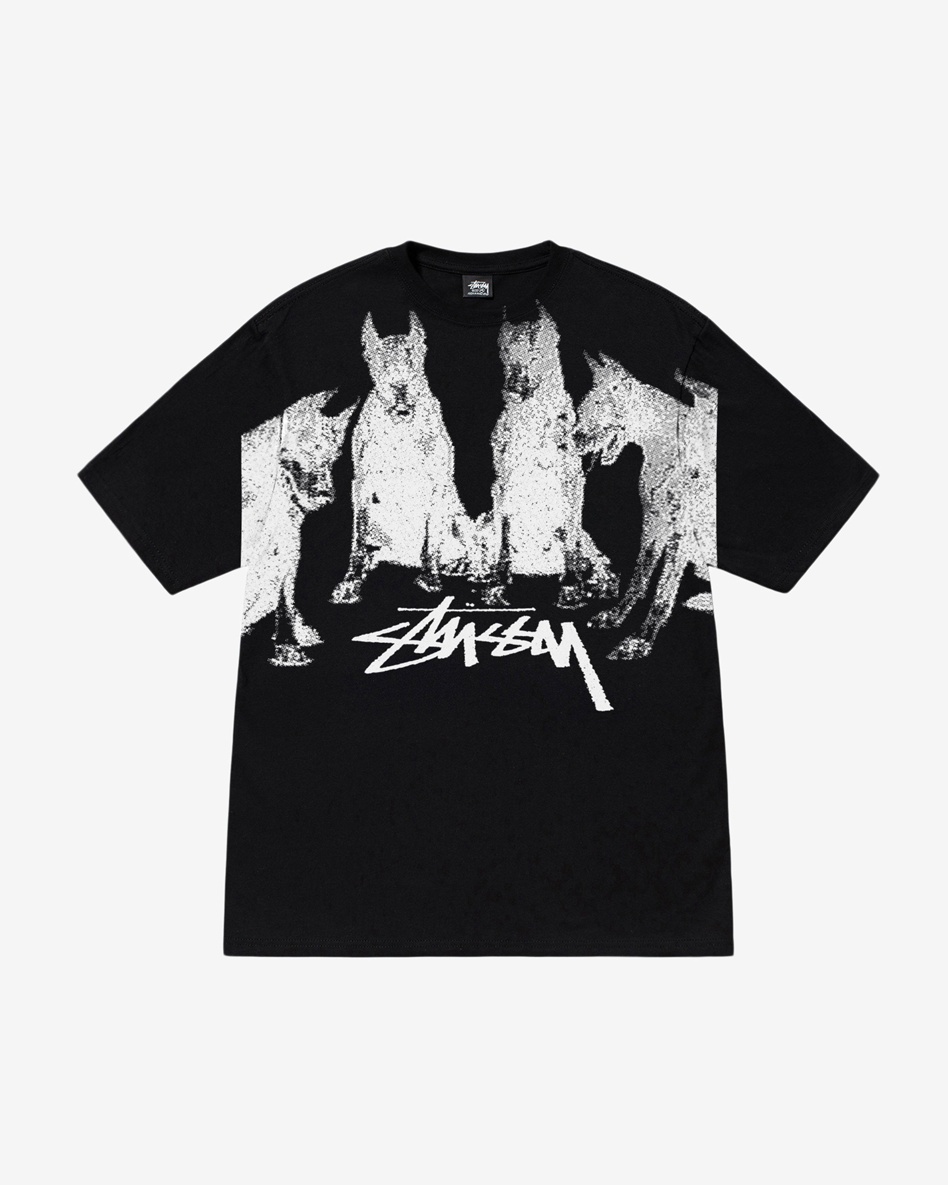 Stüssy - Men's Dobermans Tee - (Black) by STUSSY