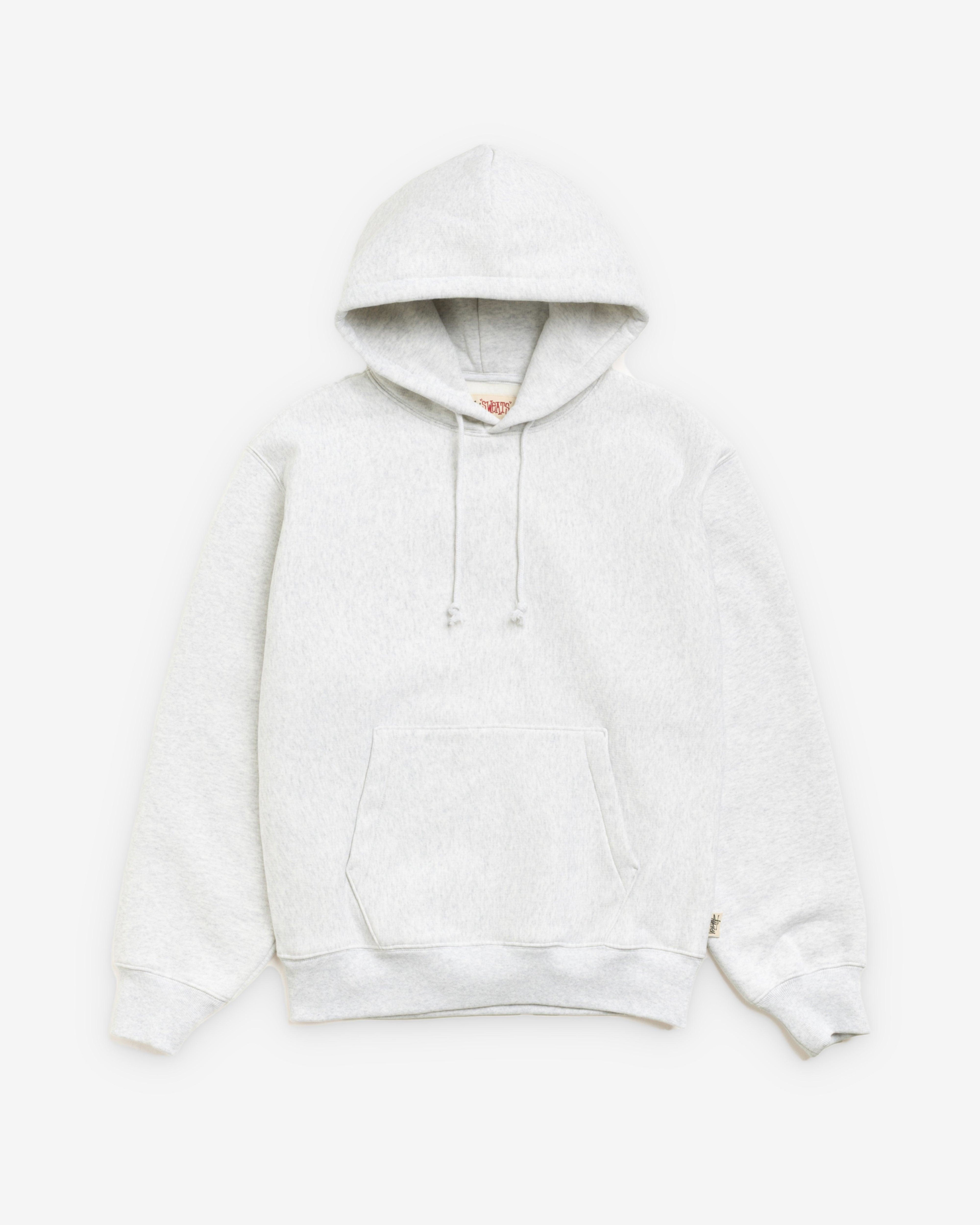 Stüssy - Men's Fleece Hoodie - (Ash Heather) by STUSSY