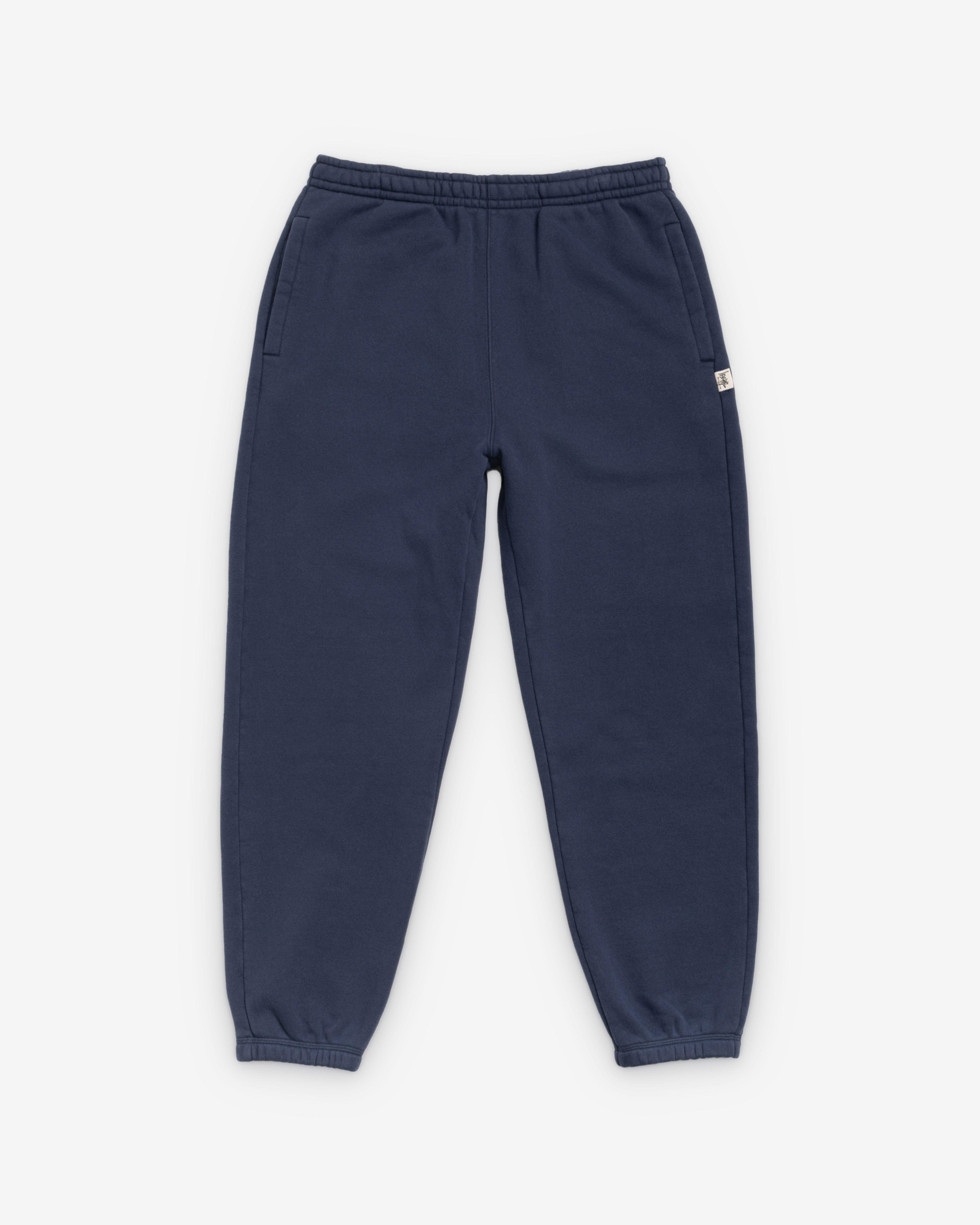 Stüssy - Men's Fleece Pant - (Navy) by STUSSY