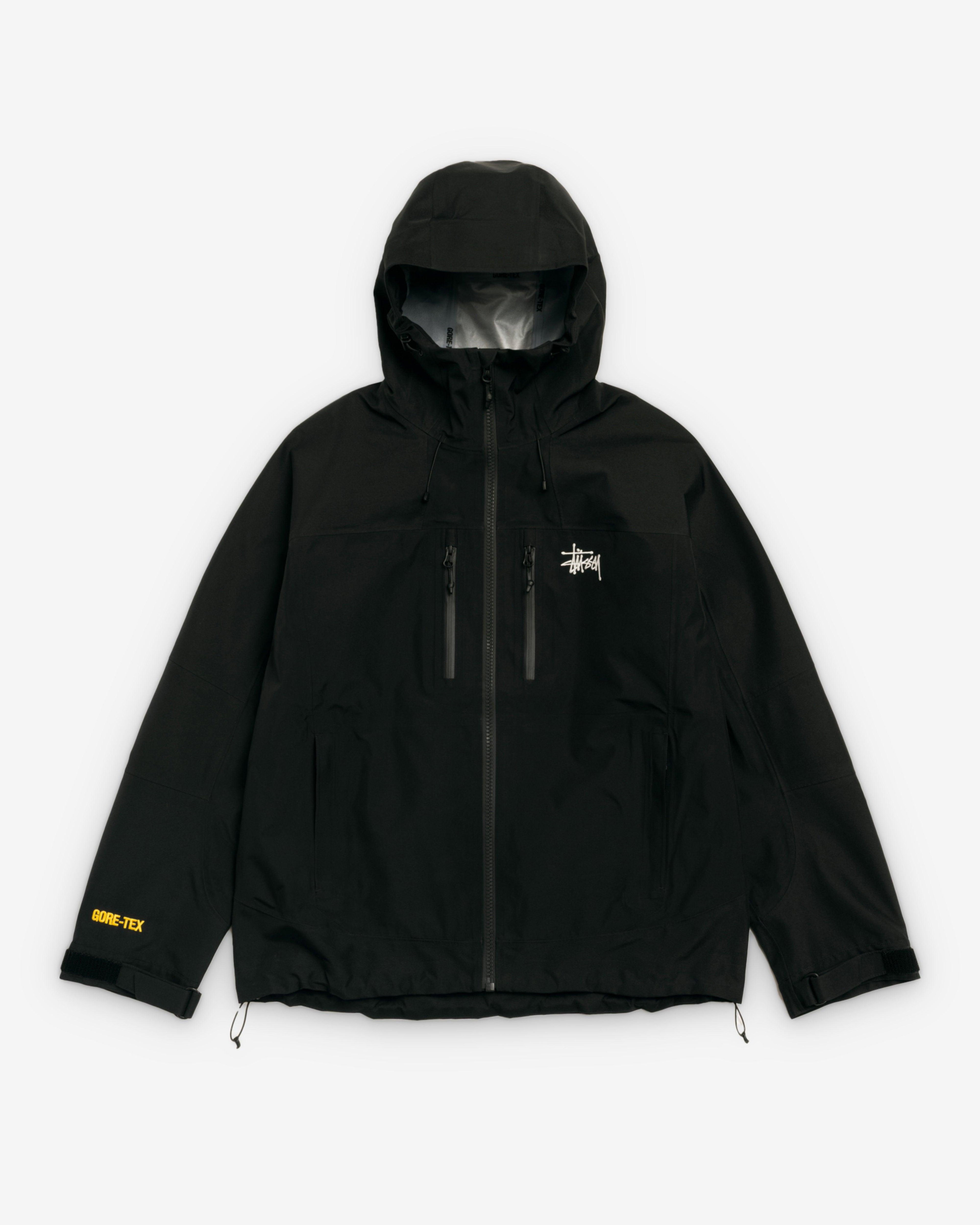 Stüssy  - Men's Gore-Tex Guide Shell - (Black) by STUSSY