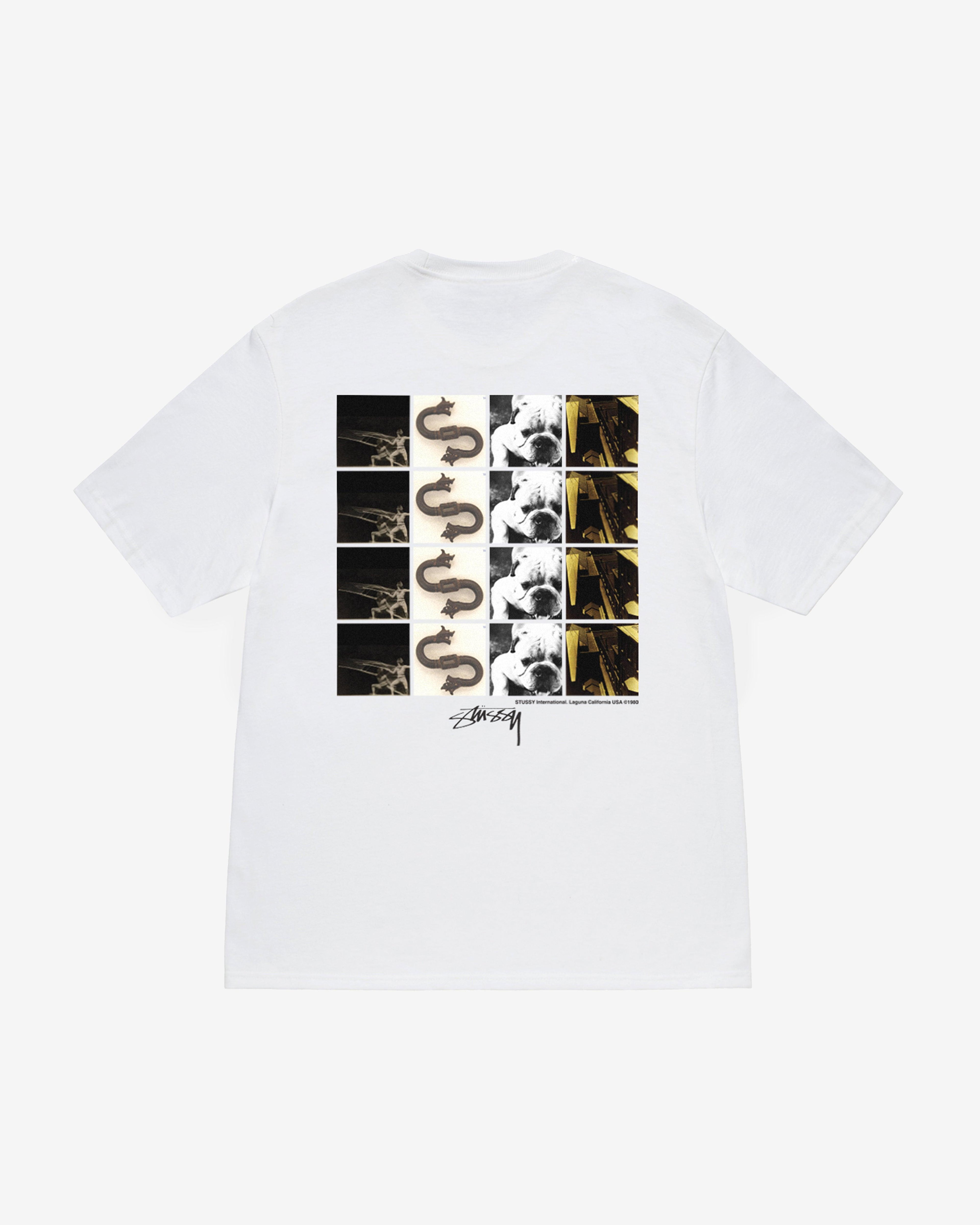 Stüssy - Men's Grid T-Shirt - (White) by STUSSY