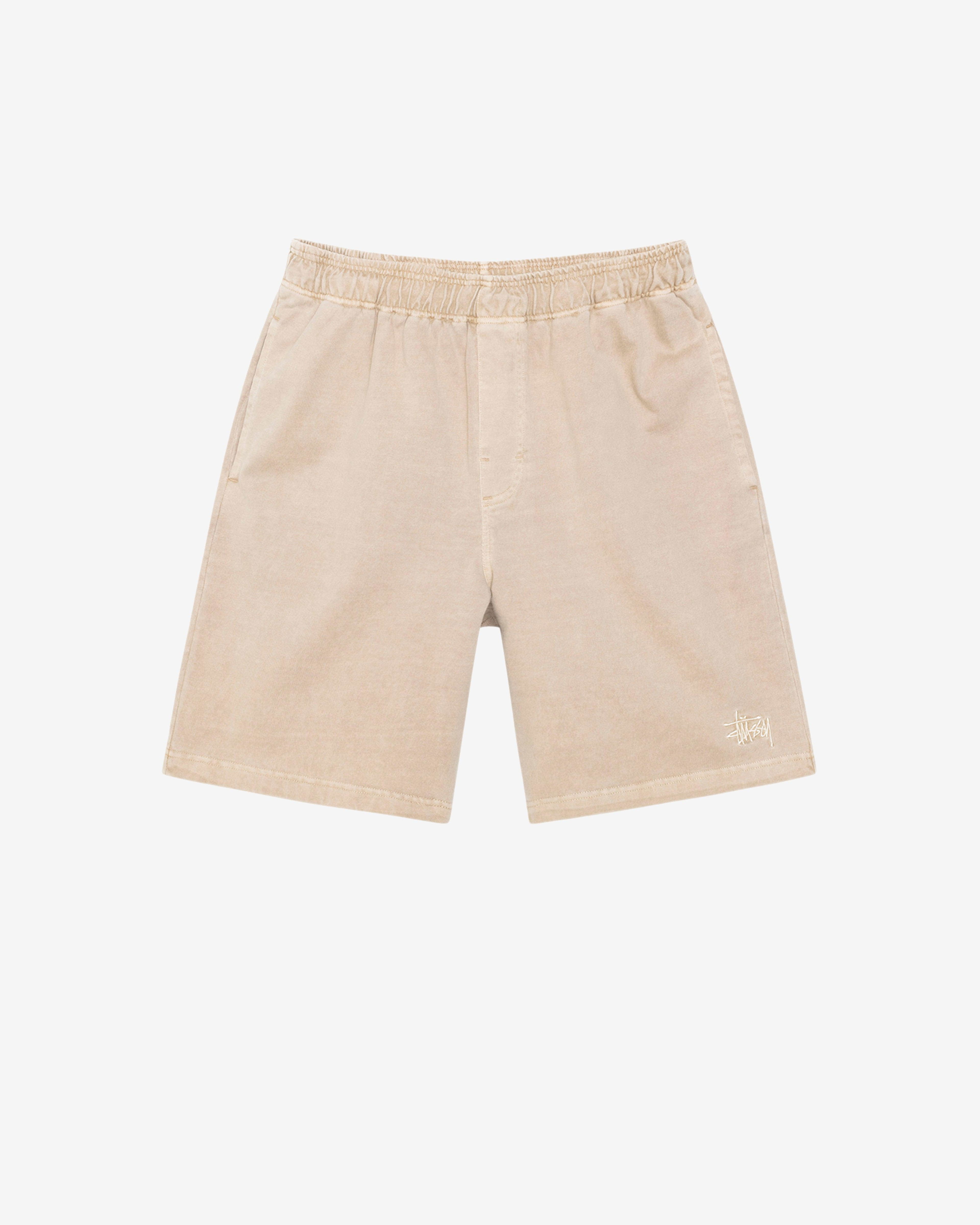 Stüssy - Men's Heavy Jersey Short - (Sand) by STUSSY
