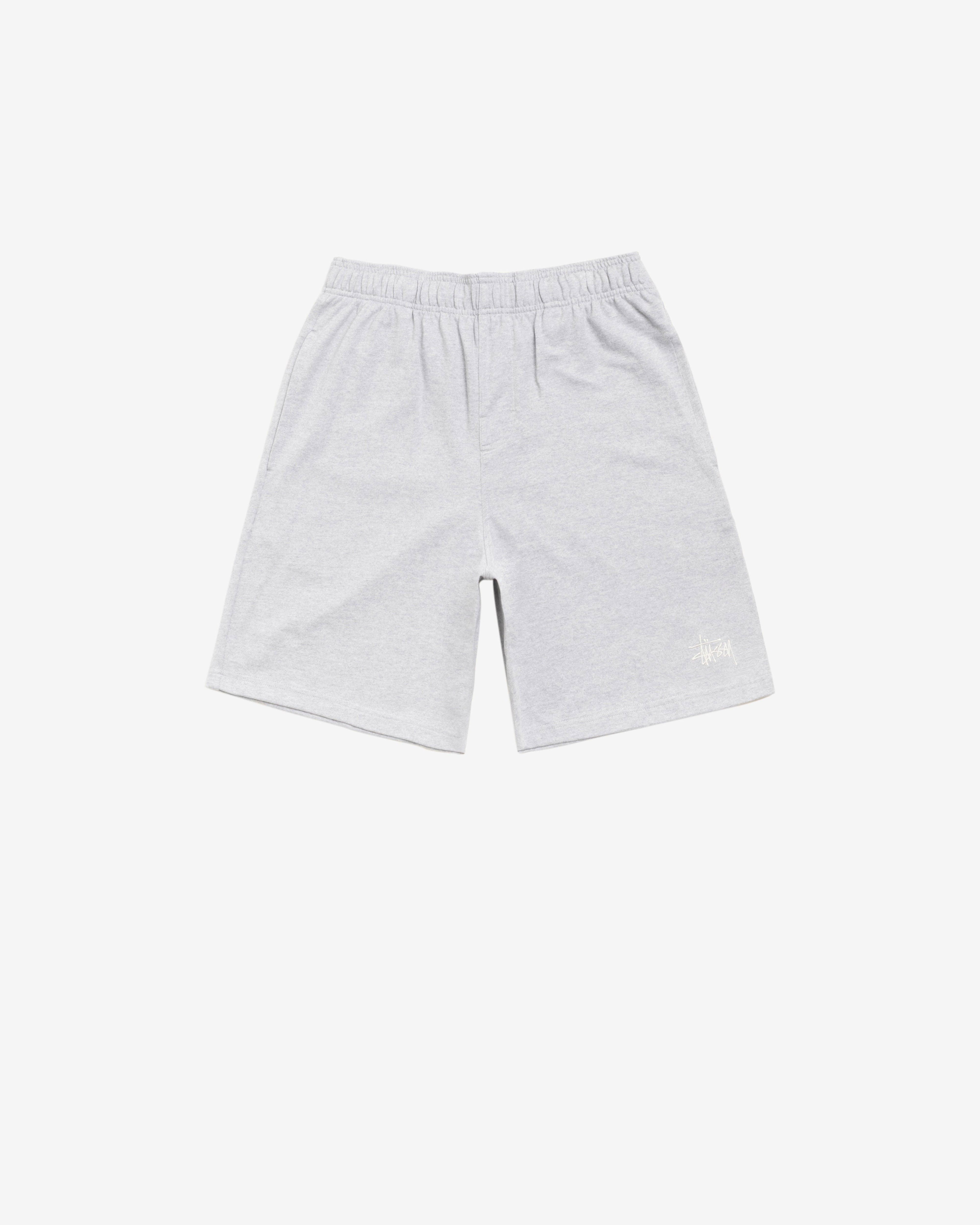 Stüssy - Men's Jersey Short - (Grey Heather) by STUSSY