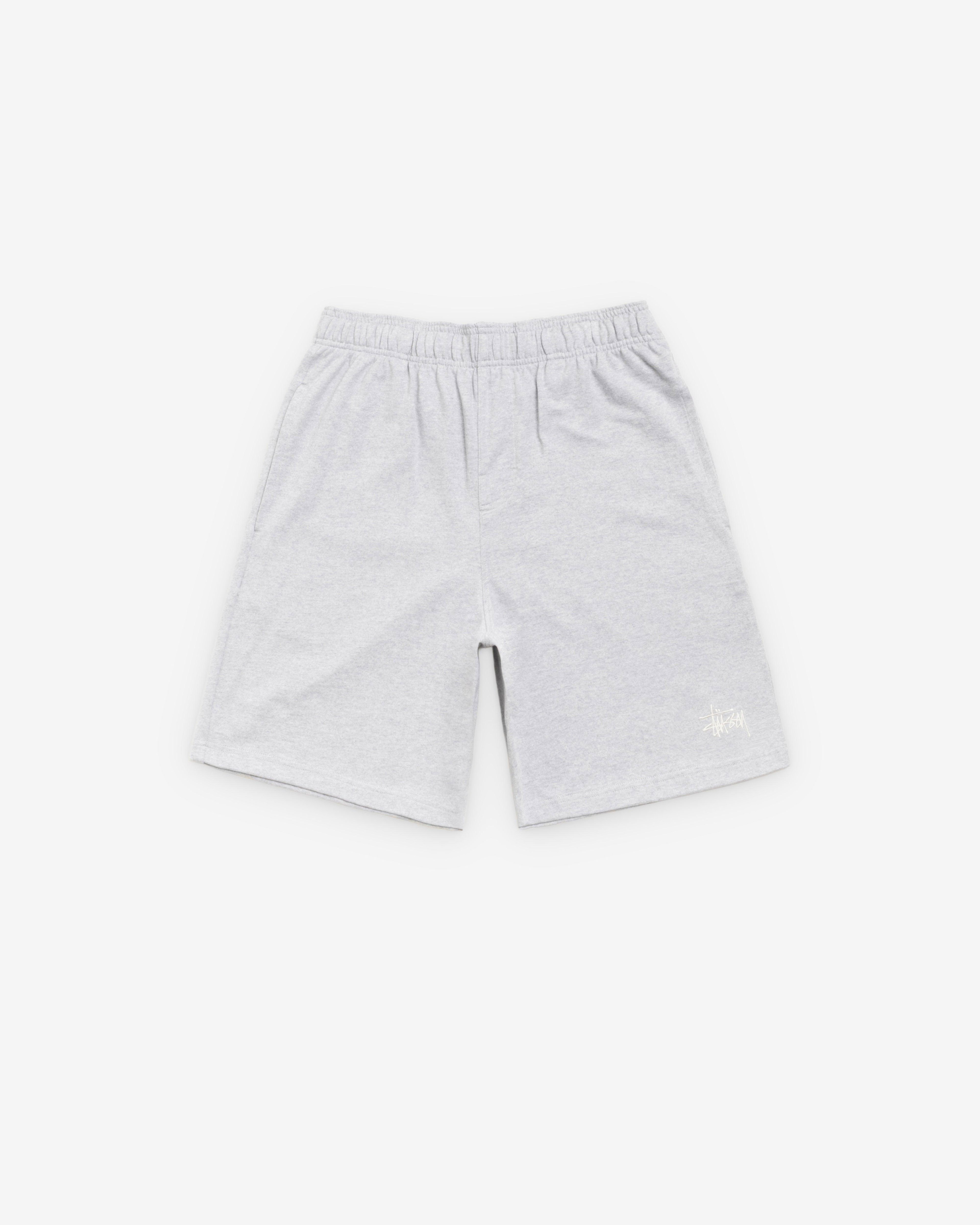 Stüssy - Men's Jersey Short - (Grey Heather) by STUSSY