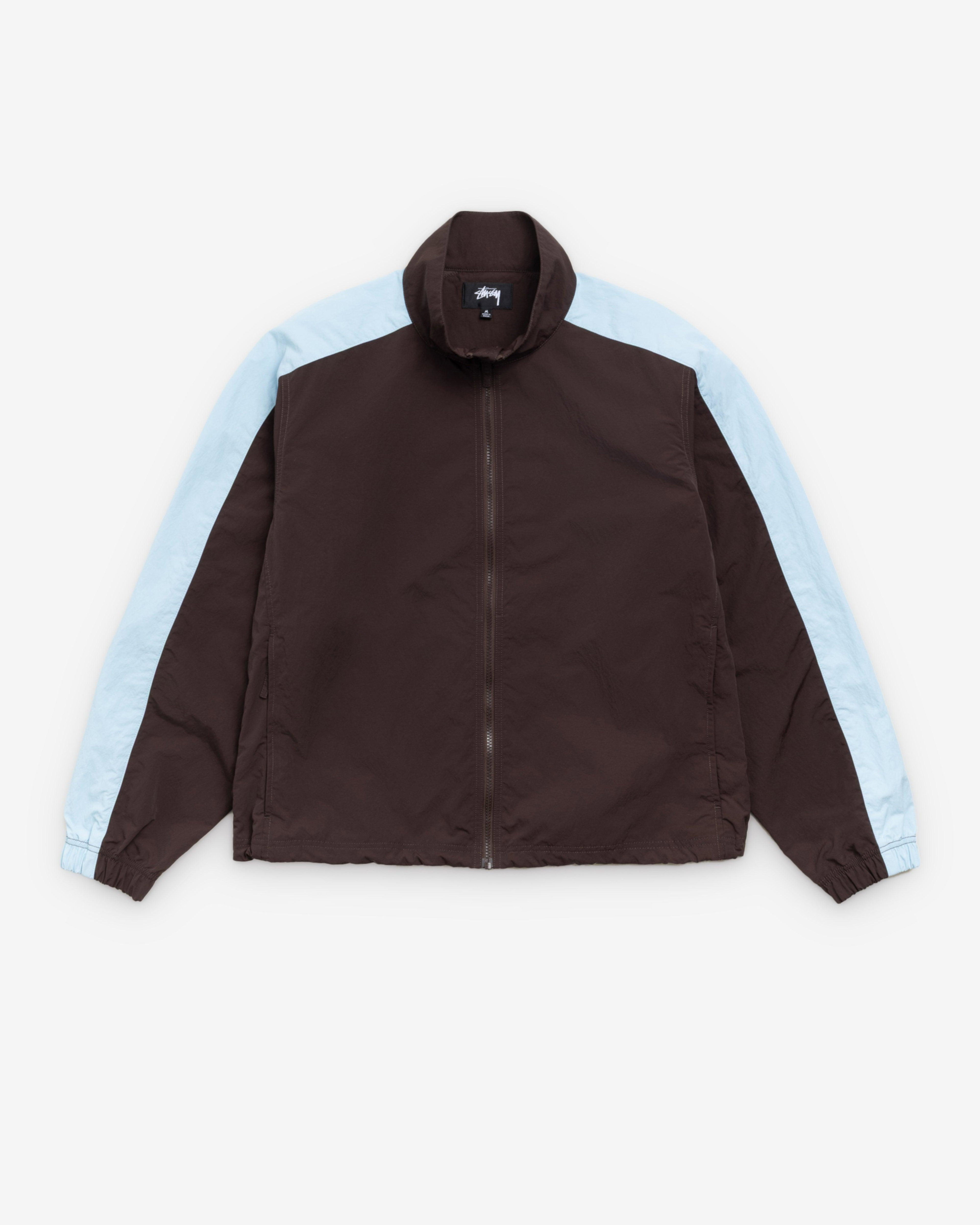 Stüssy - Men's Lightweight Mock Jacket - (Brown) by STUSSY