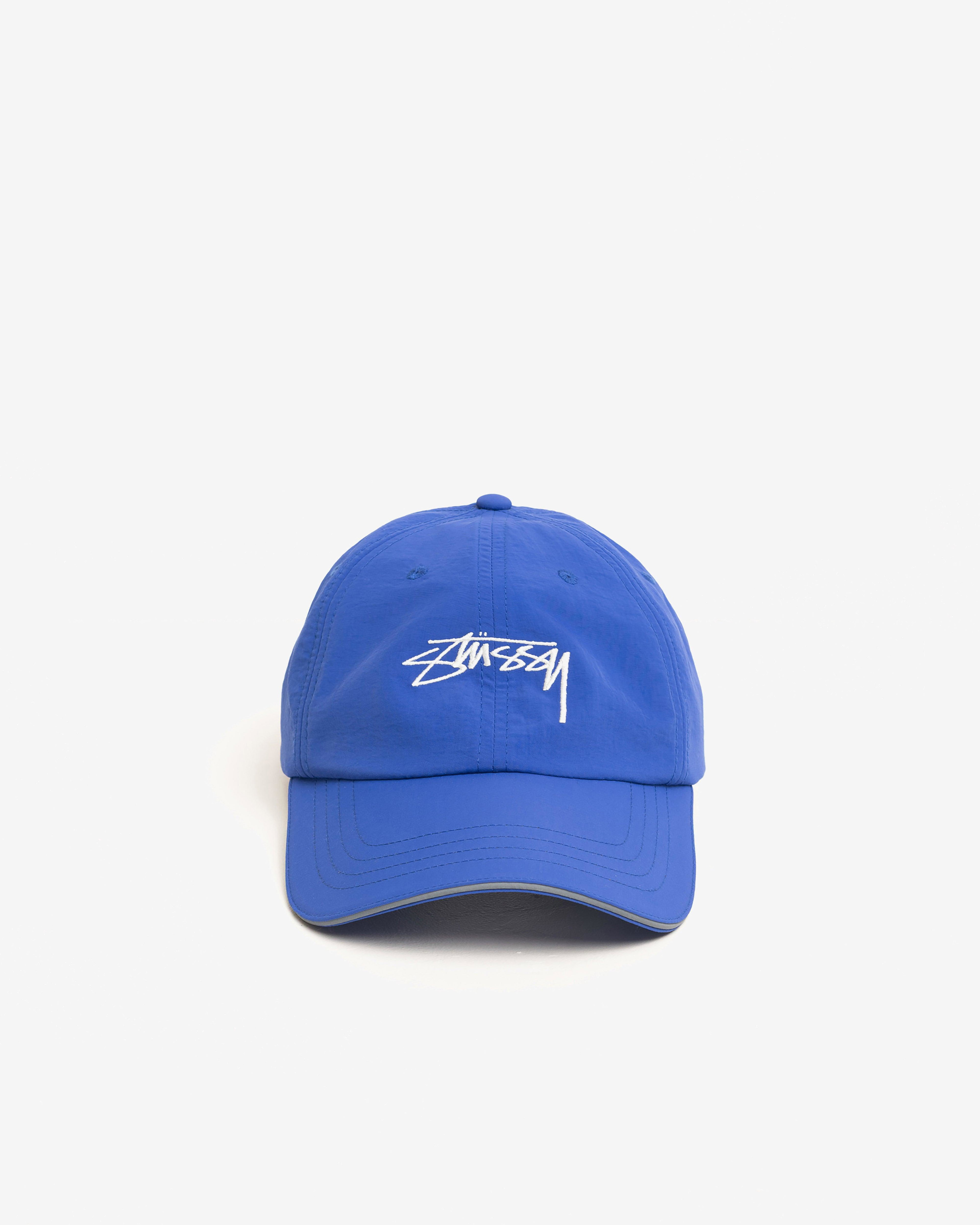 Stüssy  - Men's Lp Smoothstock Strapback Cap - (Blue) by STUSSY