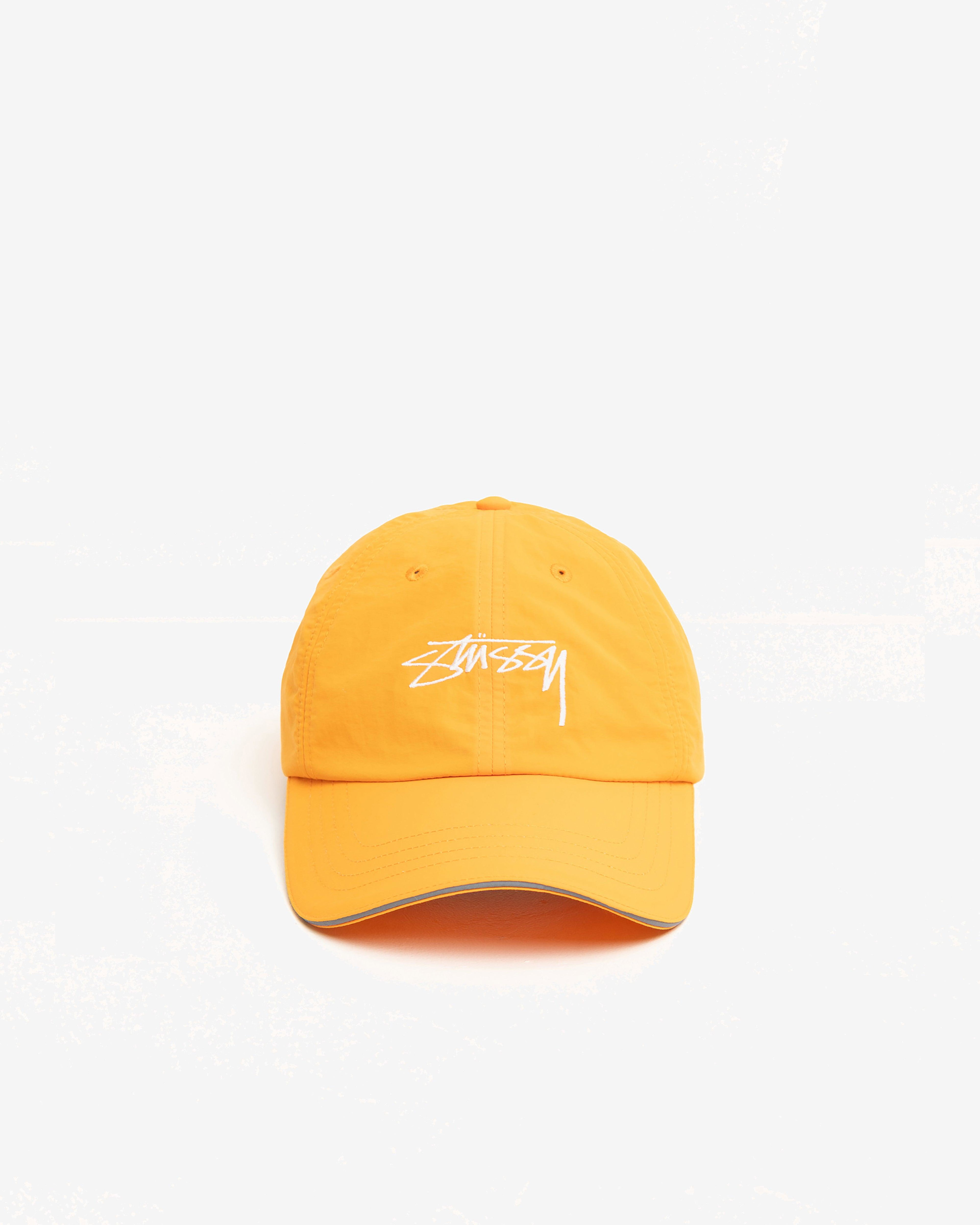 Stüssy  - Men's Lp Smoothstock Strapback Cap - (Orange) by STUSSY