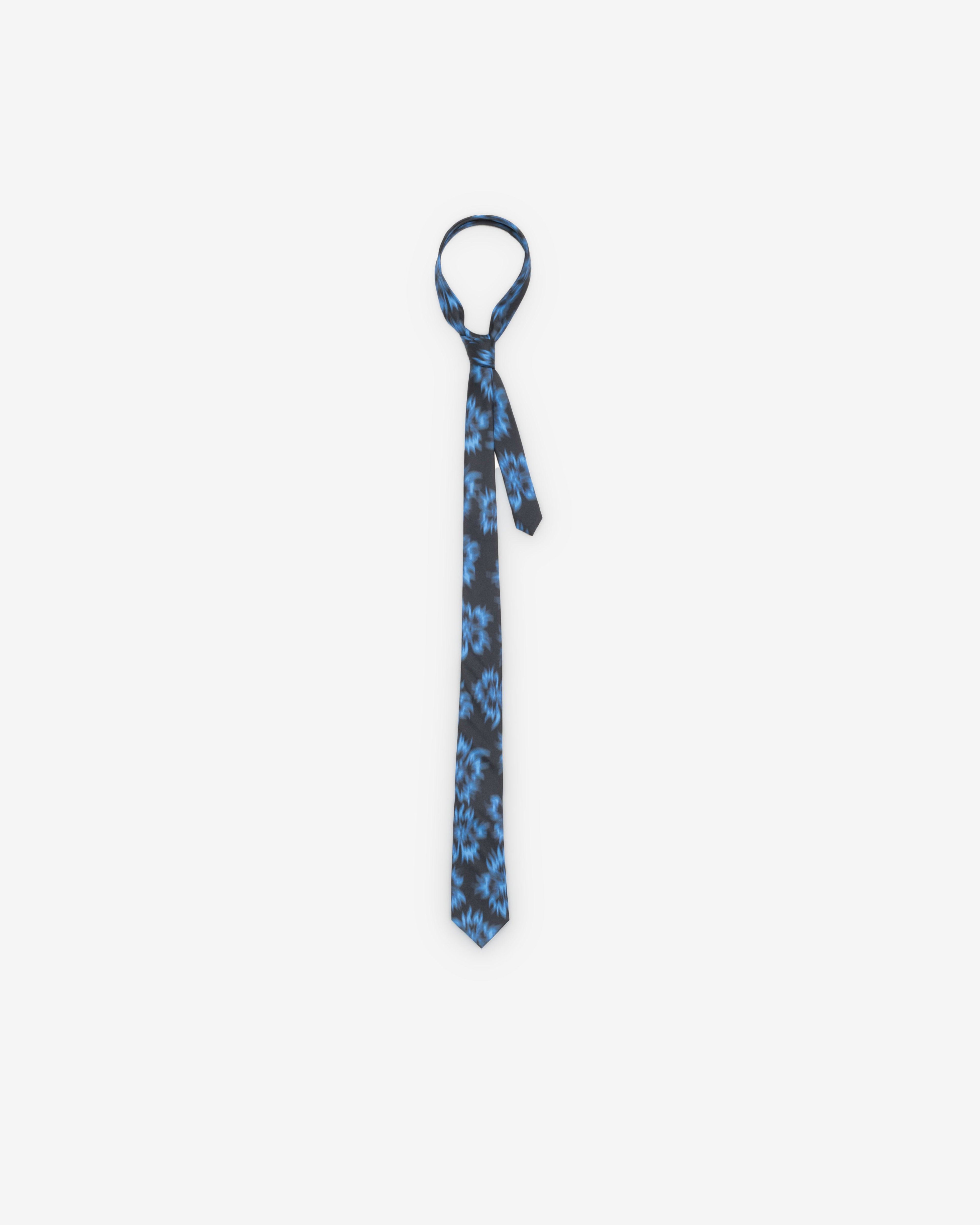 Stüssy - Men's Motion Flower Tie - (Black) by STUSSY
