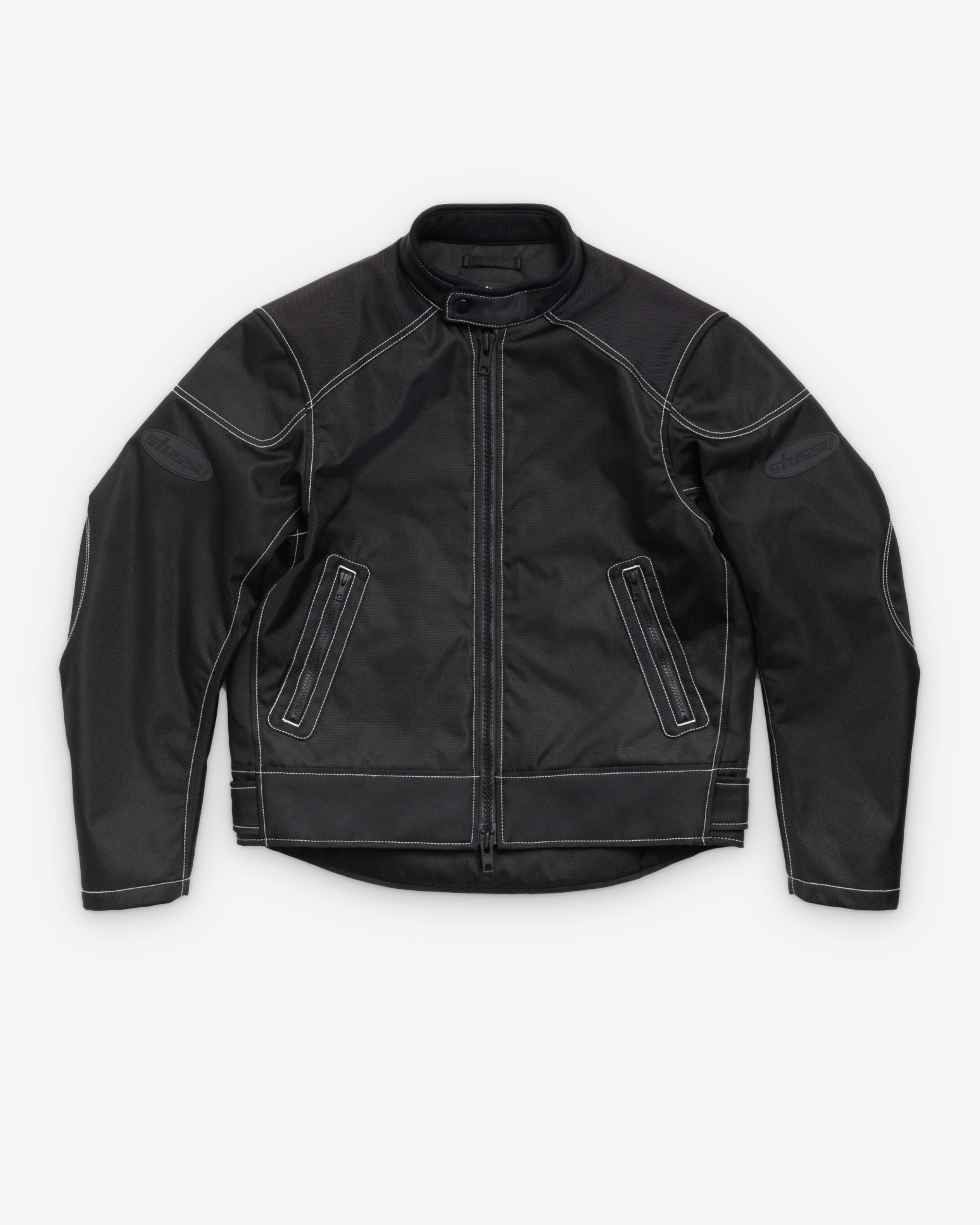 Stüssy - Men's Moto Jacket - (Black) by STUSSY