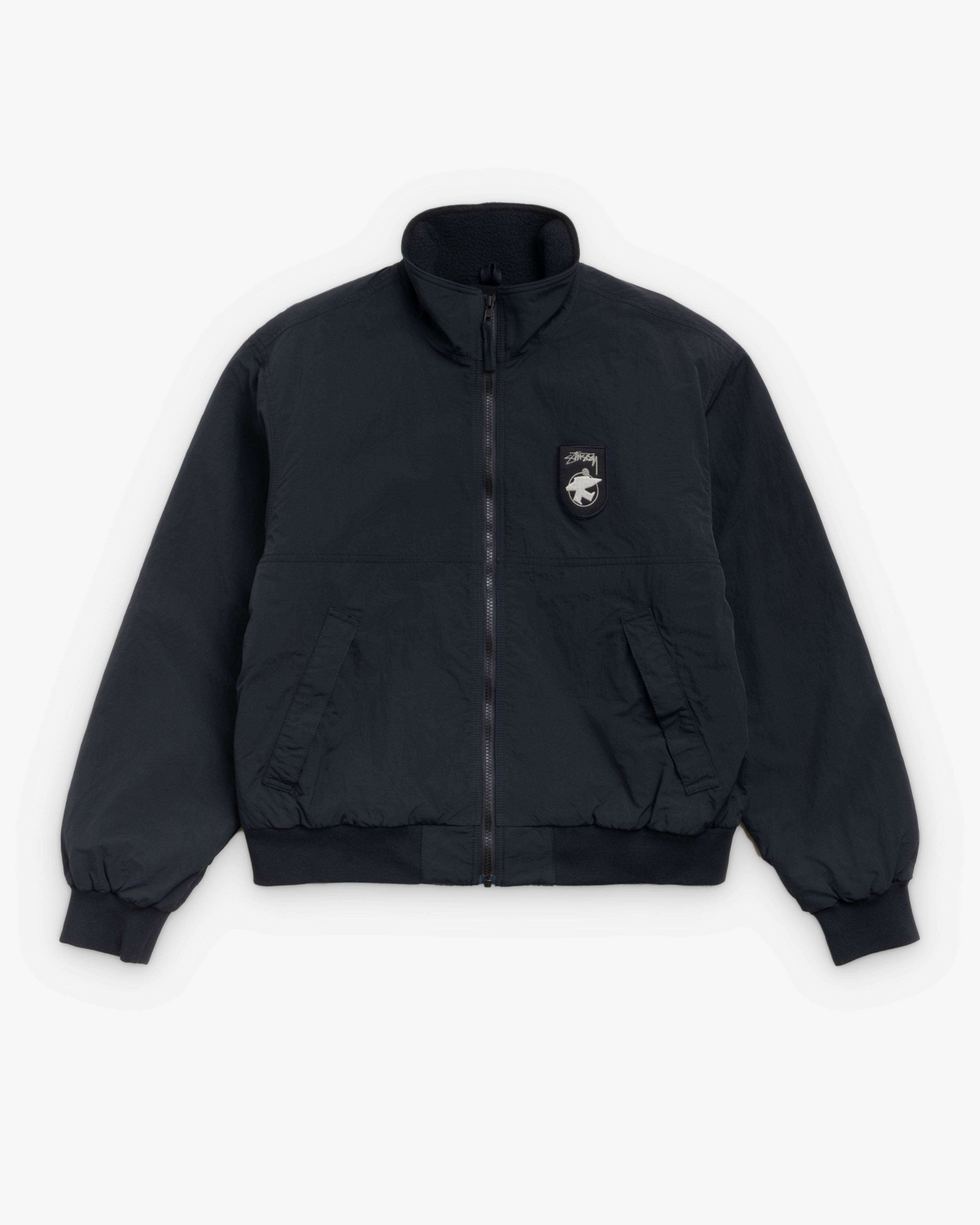 Stüssy - Men's Polar Fleece Lined Jacket - (Black) by STUSSY