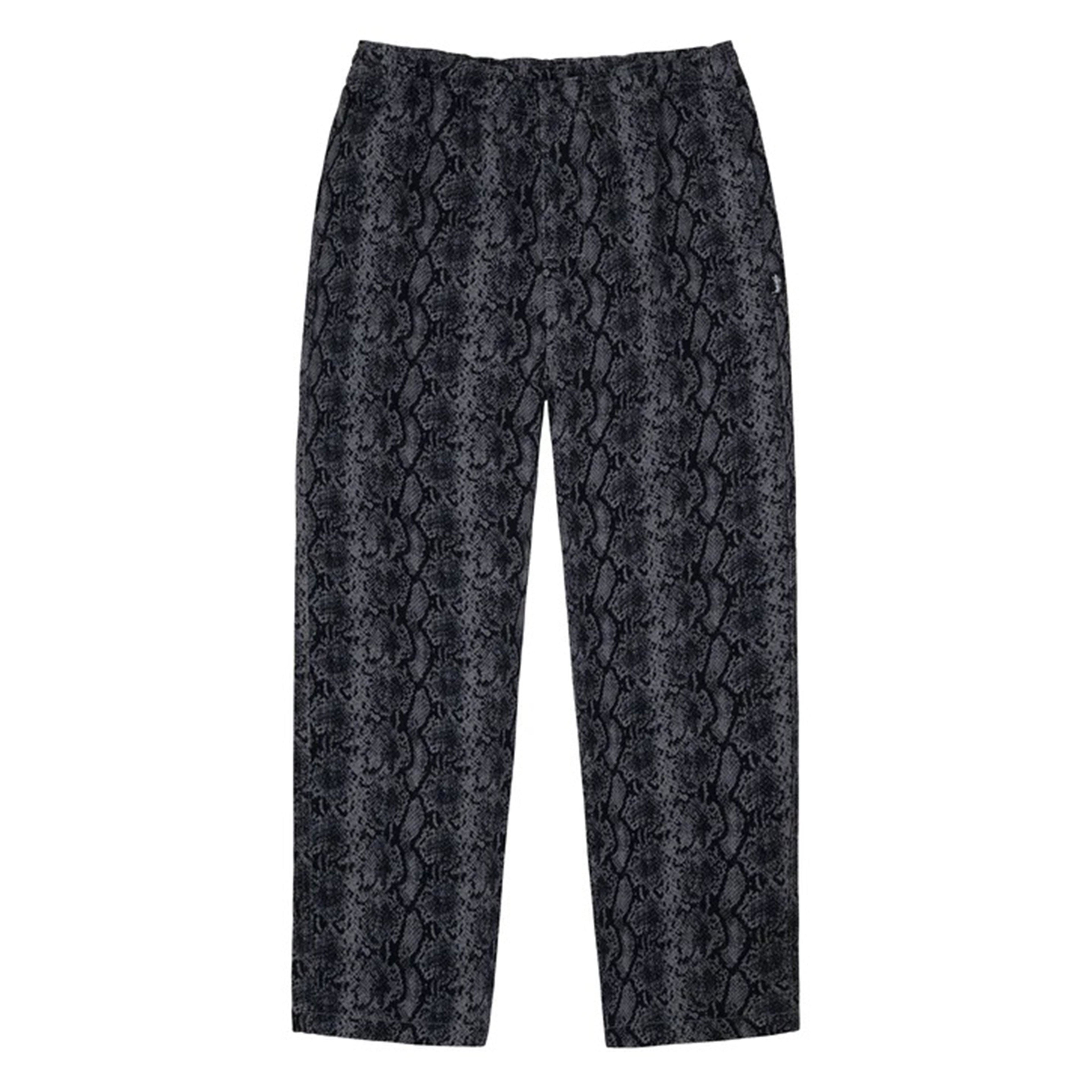 Stüssy - Men's Python Beach Pant - (Charcoal) by STUSSY