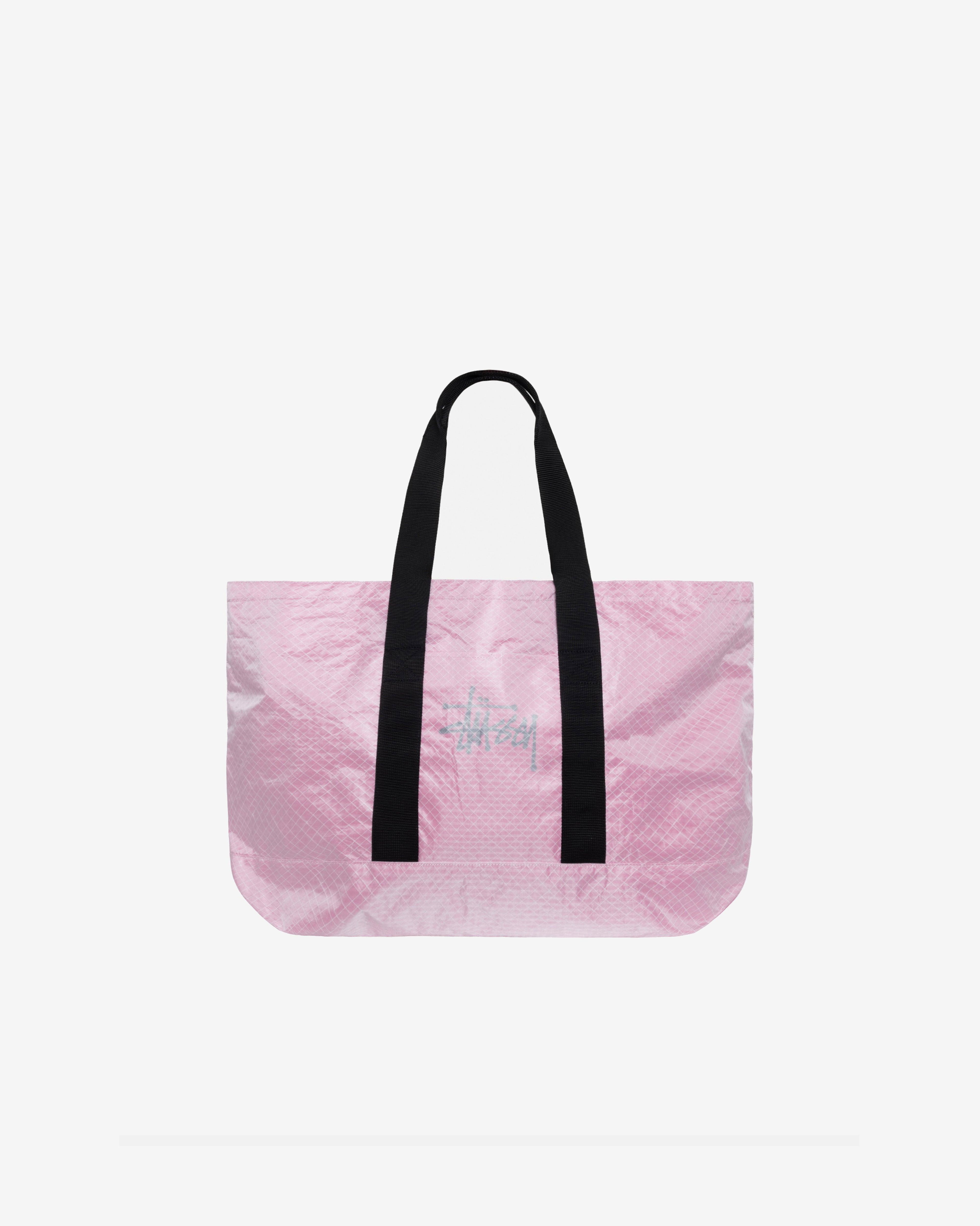 Stüssy - Men's Ripstop Overlay XL Tote Bag - (Hot Pink) by STUSSY