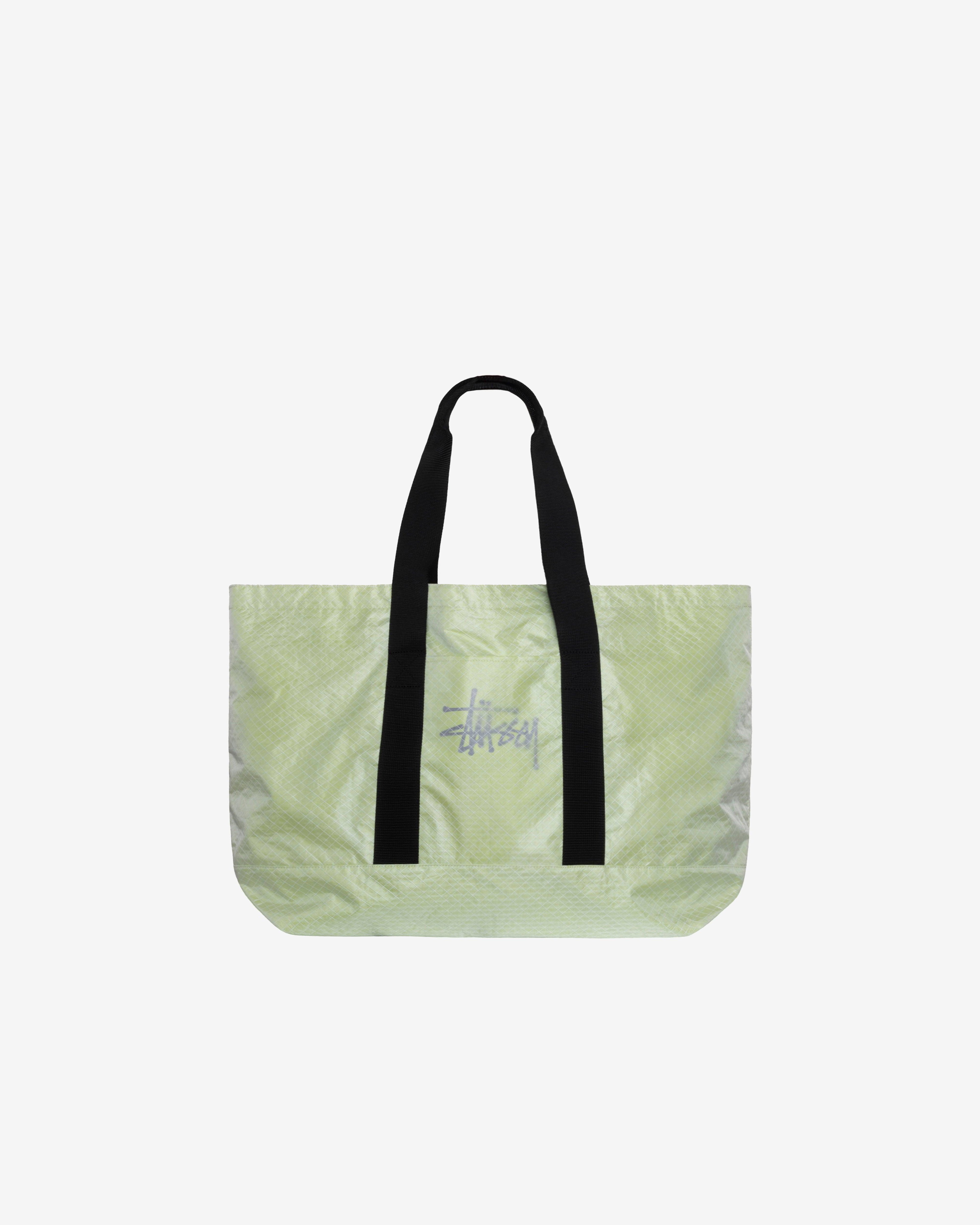 Stüssy - Men's Ripstop Overlay XL Tote Bag - (Lime) by STUSSY