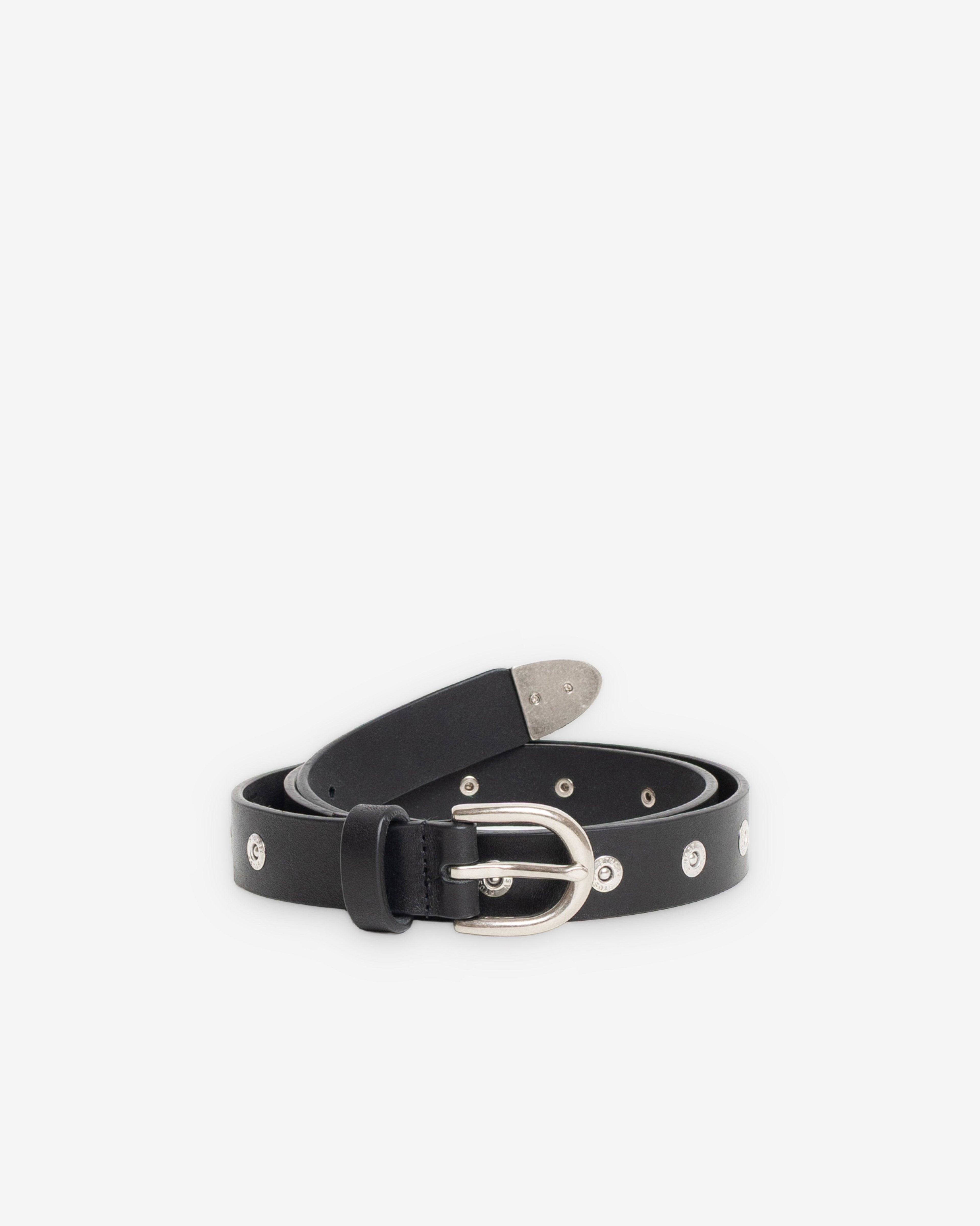 Stüssy - Men's Rivet Stud Belt - (Black) by STUSSY