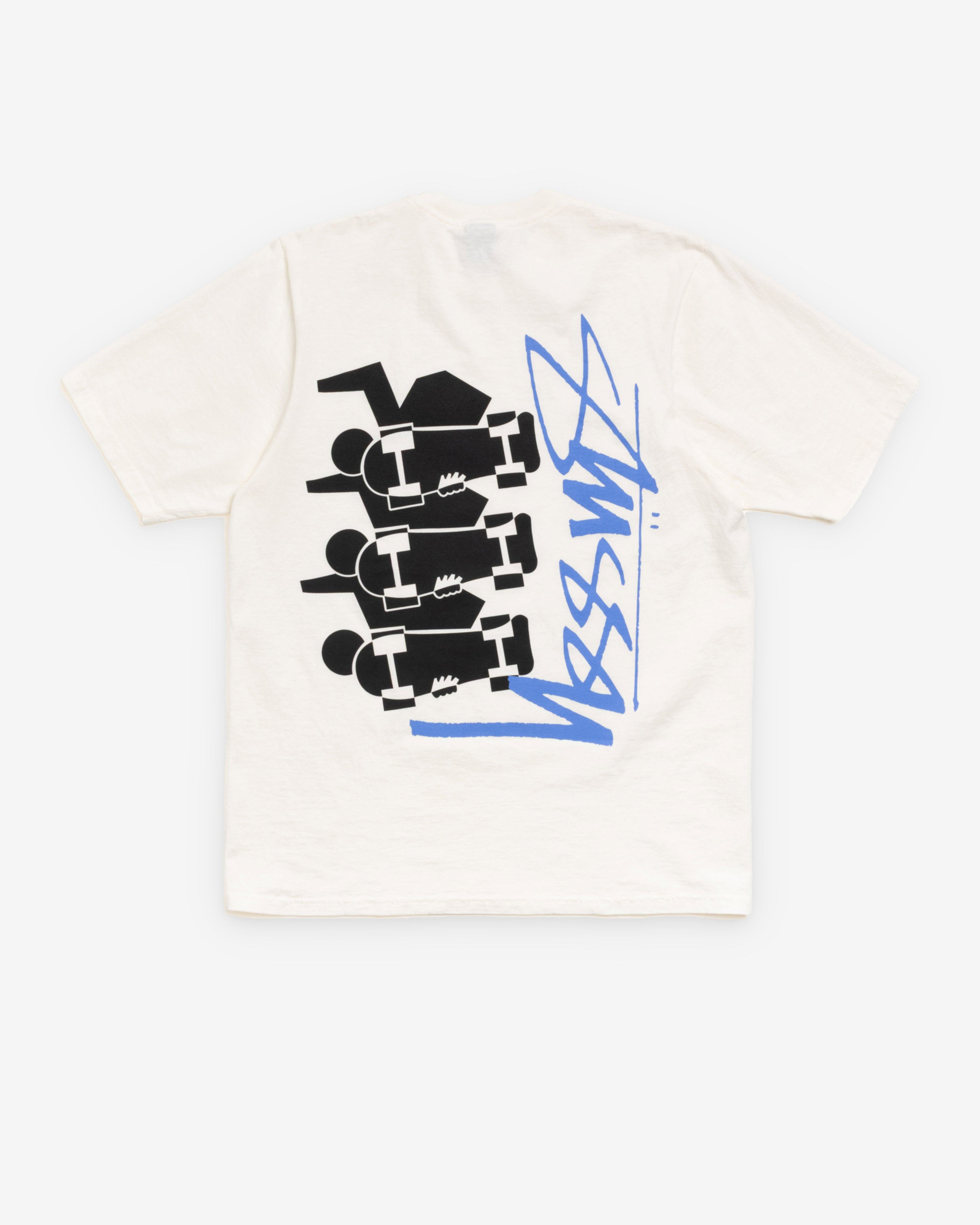 Stüssy  - Men's Skate Stack Pig. Dyed Tee - (Natural) by STUSSY