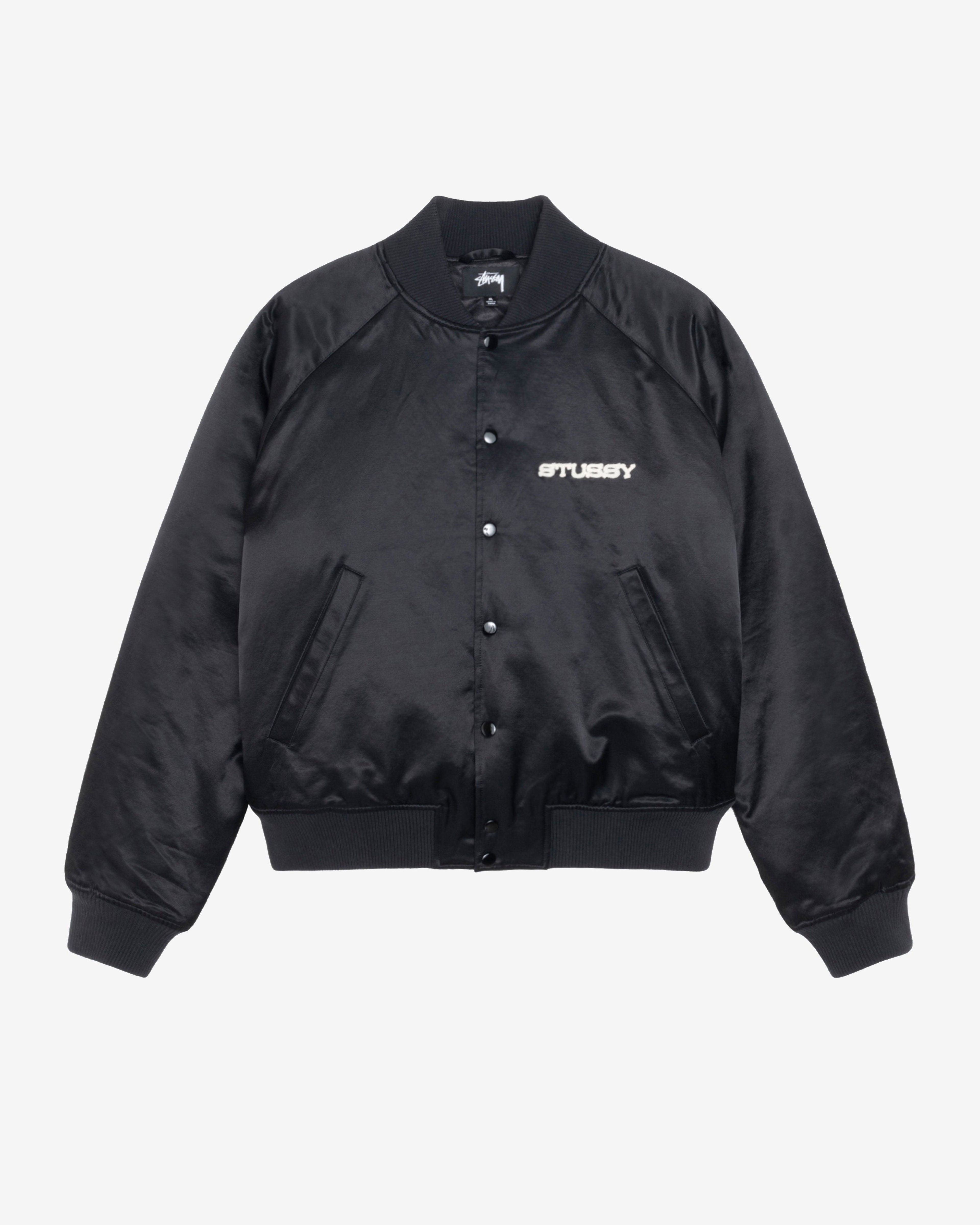 Stüssy - Men's Souvenir Jacket - (Black) by STUSSY