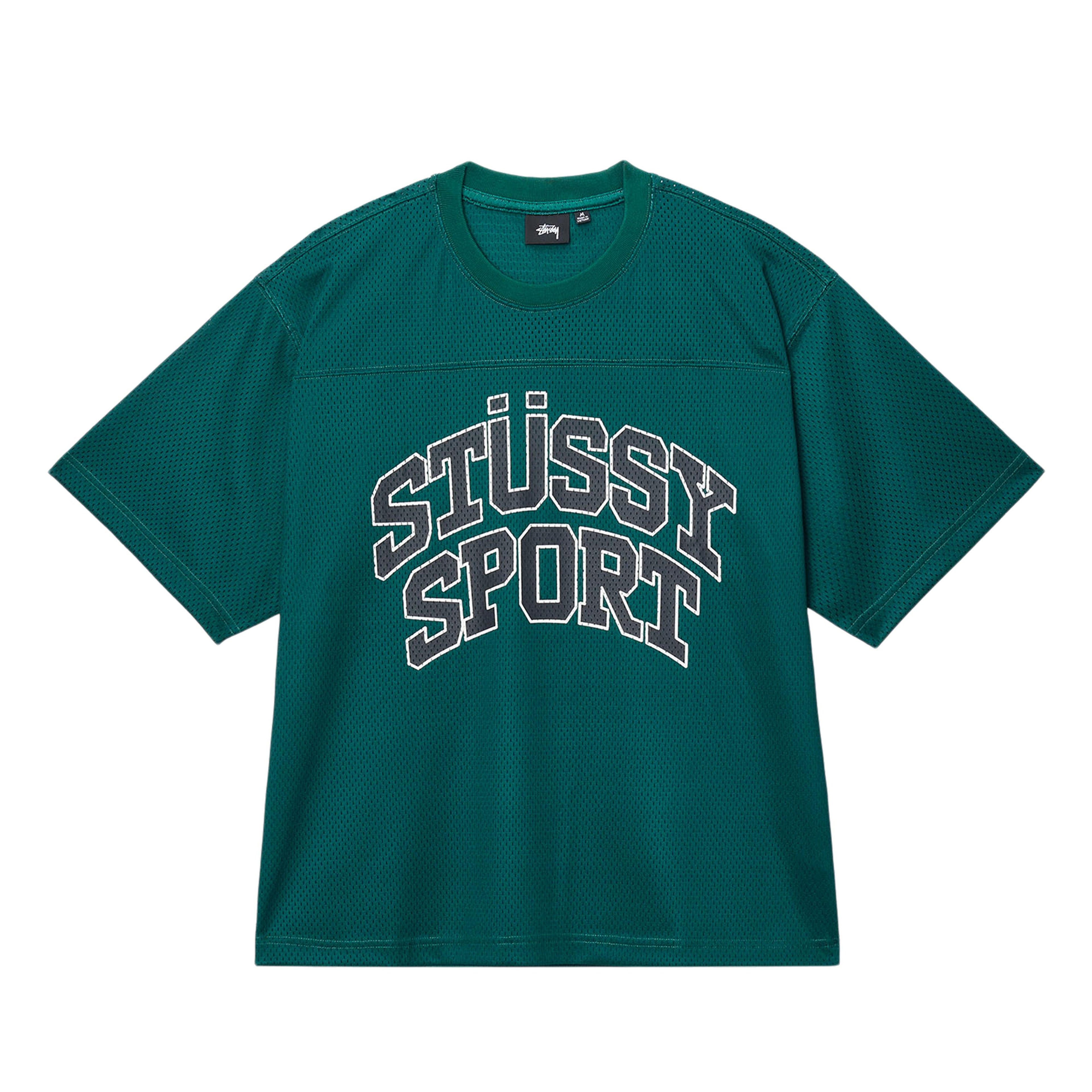 Stüssy - Men's Sport Mesh Football Jersey - (Green) by STUSSY