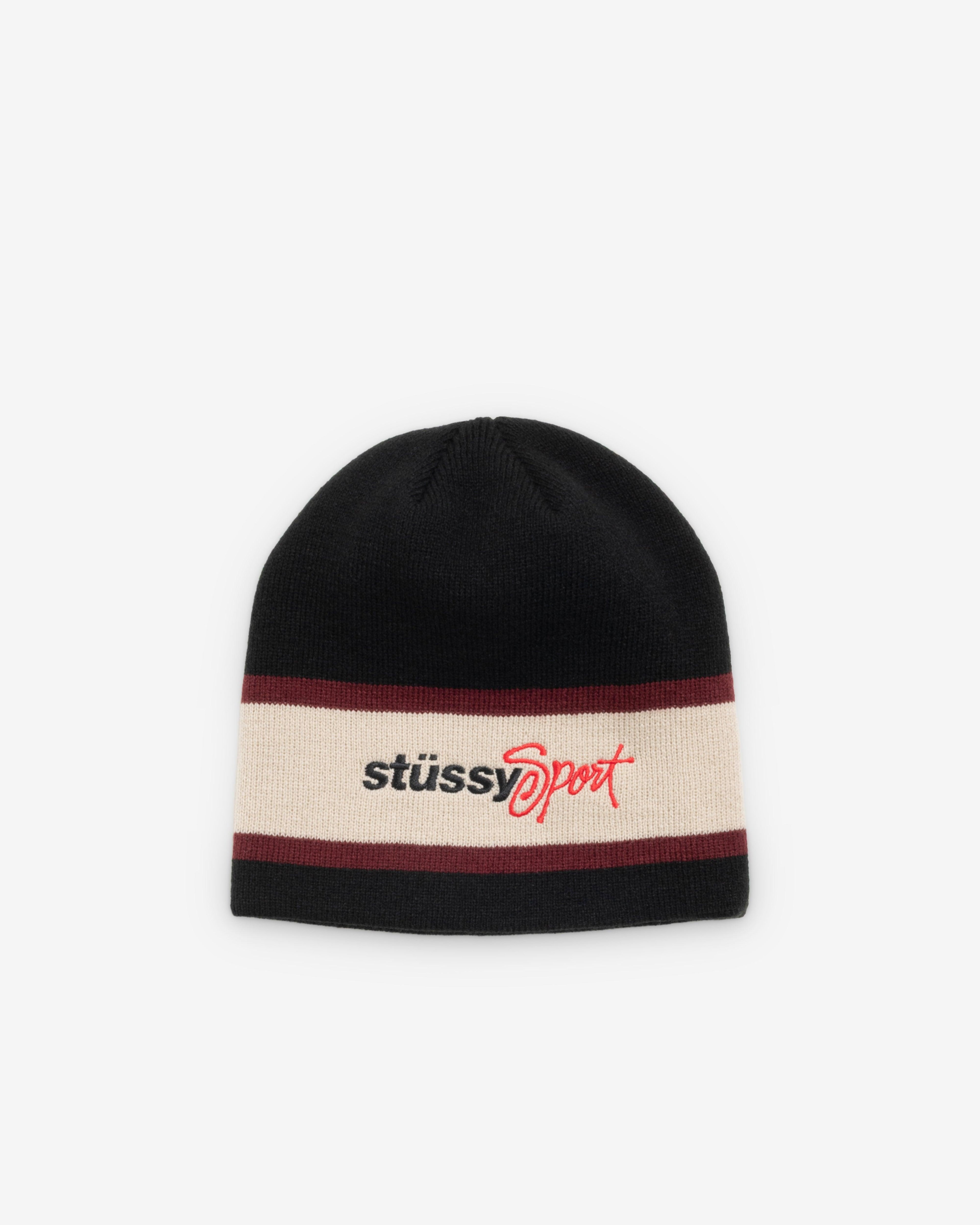 Stüssy - Men's Stüssy Sport Stripe Skullcap - (Black) by STUSSY