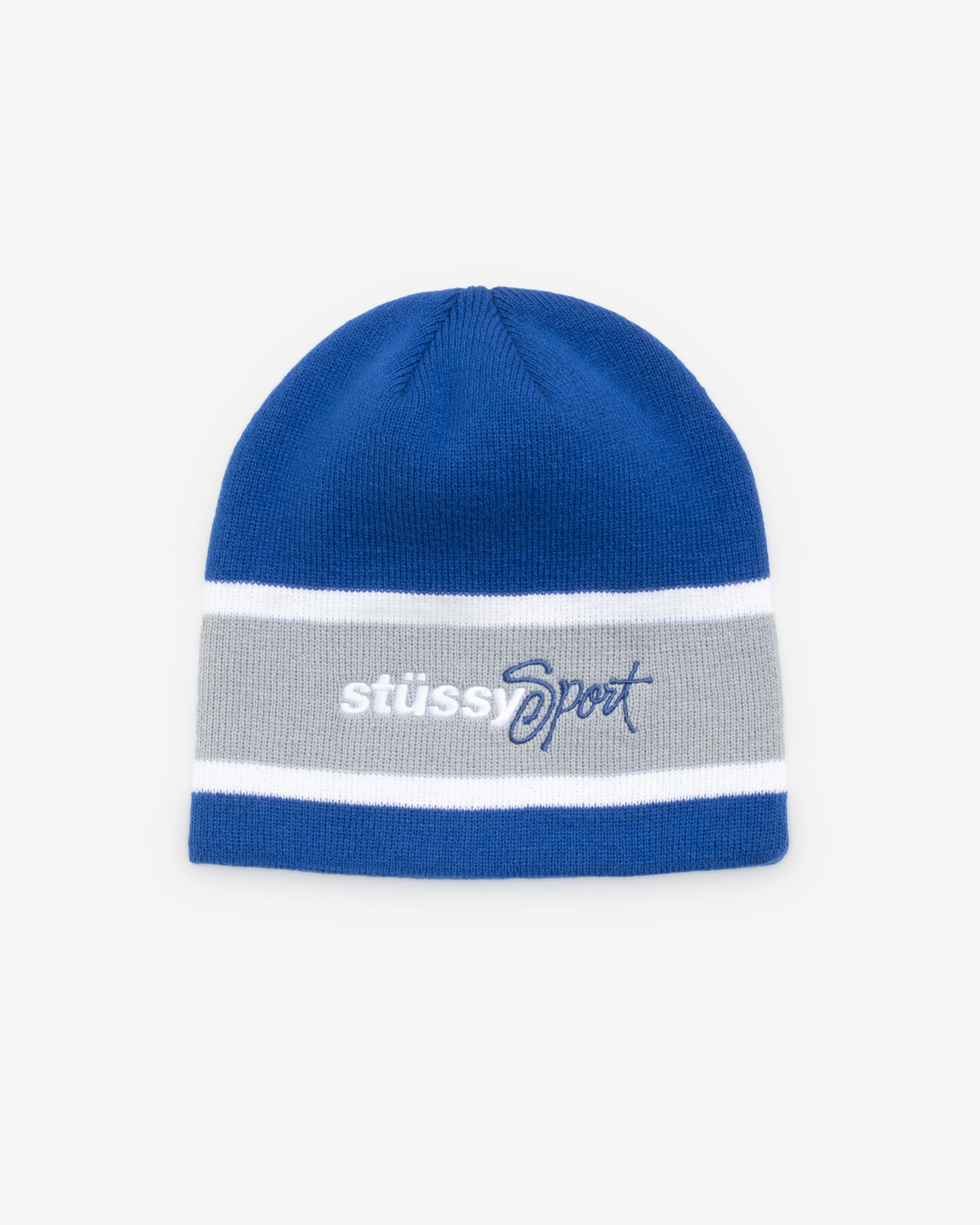 Stüssy - Men's Stüssy Sport Stripe Skullcap - (Royal) by STUSSY