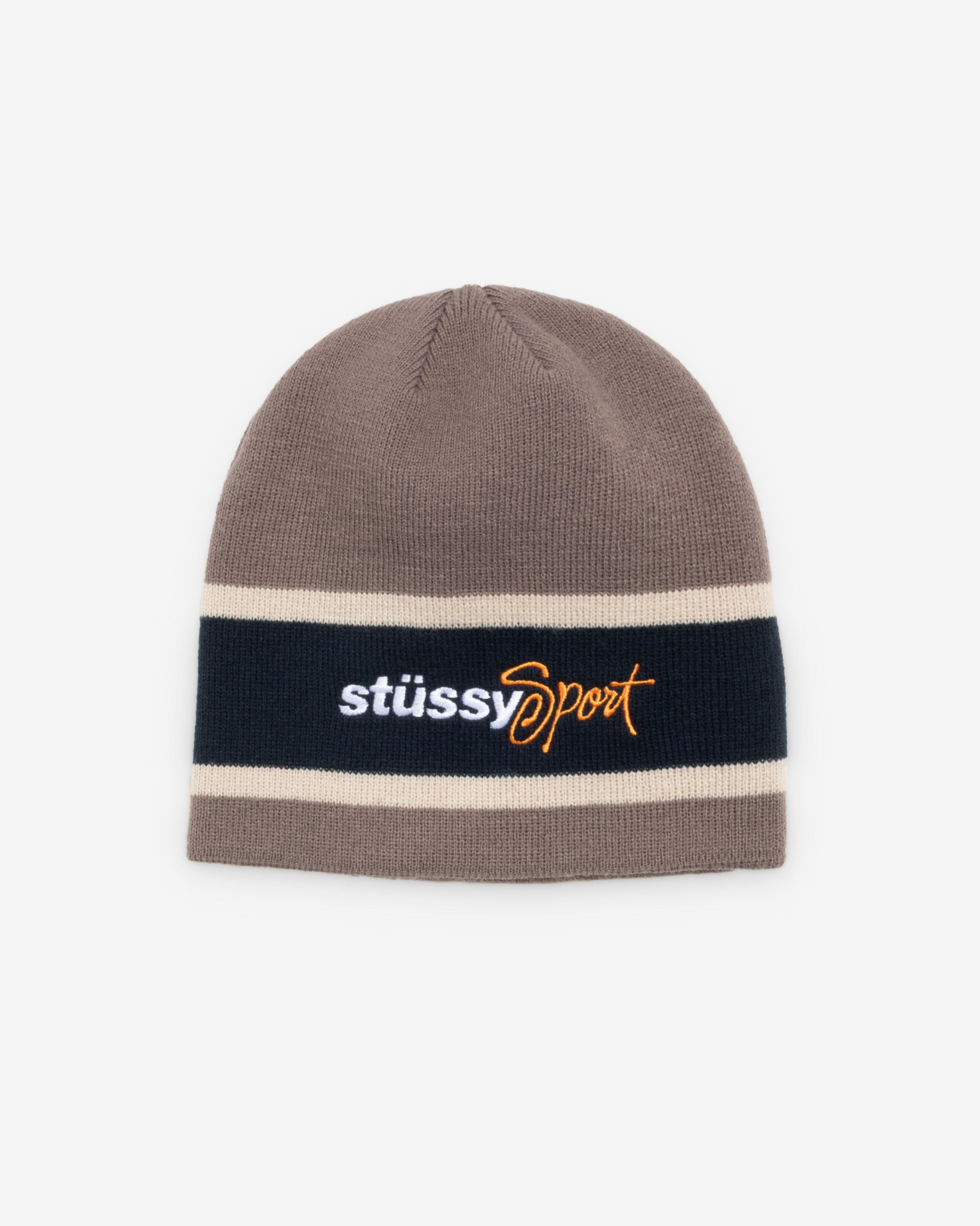 Stüssy - Men's Stüssy Sport Stripe Skullcap - (Sand) by STUSSY