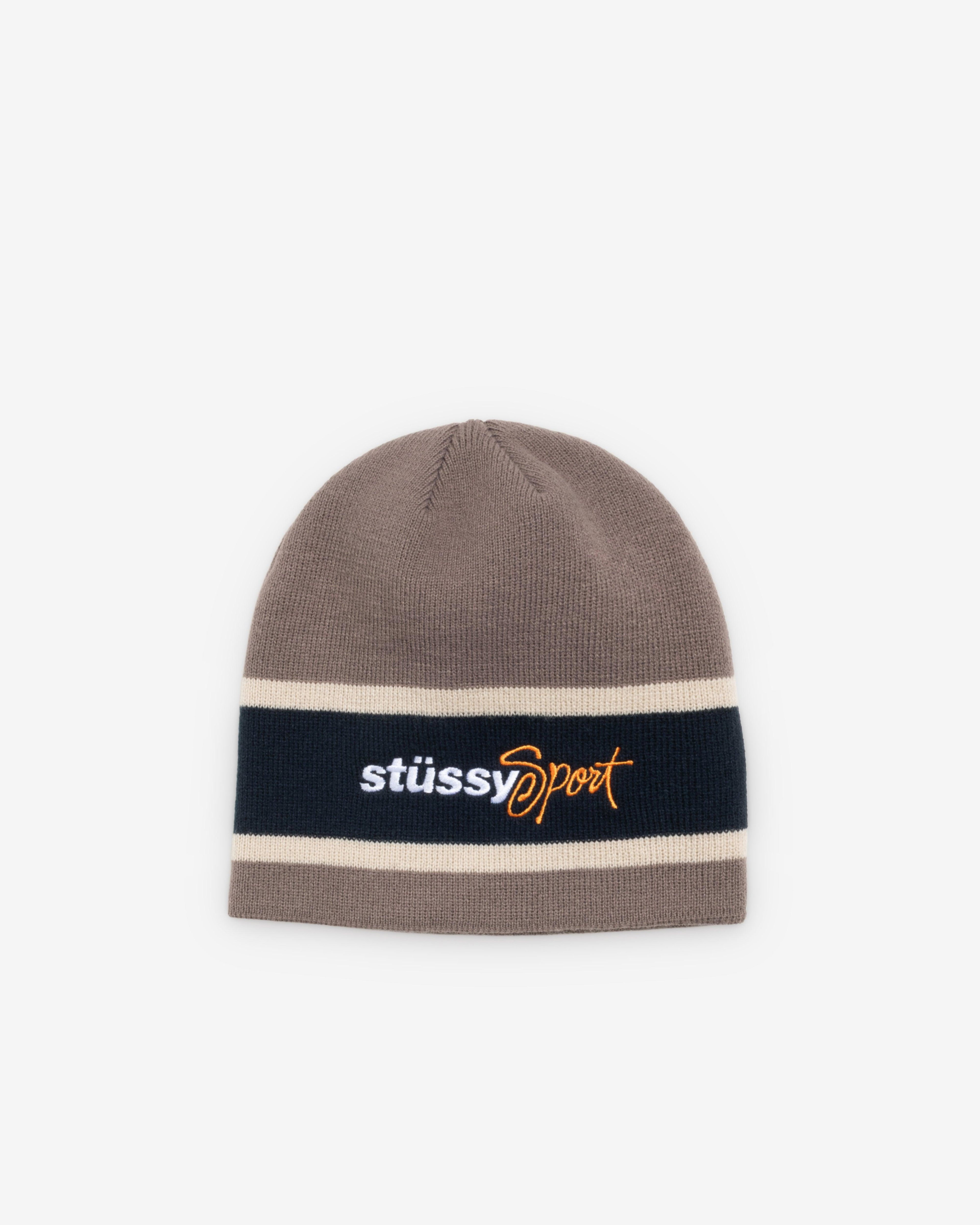 Stüssy - Men's Stüssy Sport Stripe Skullcap - (Sand) by STUSSY