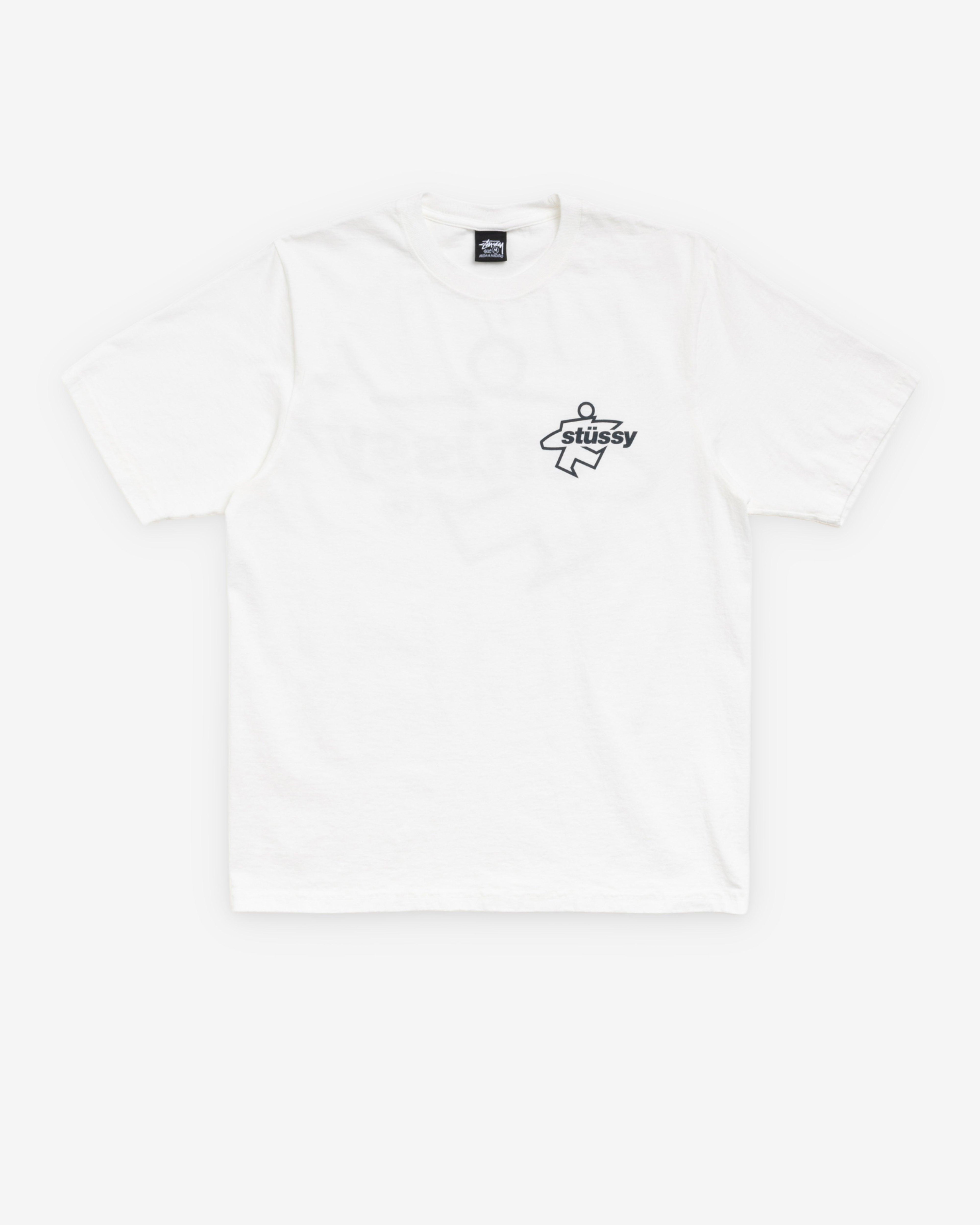 Stüssy - Men's Surf Size Pigment Dyed Tee - (Natural) by STUSSY