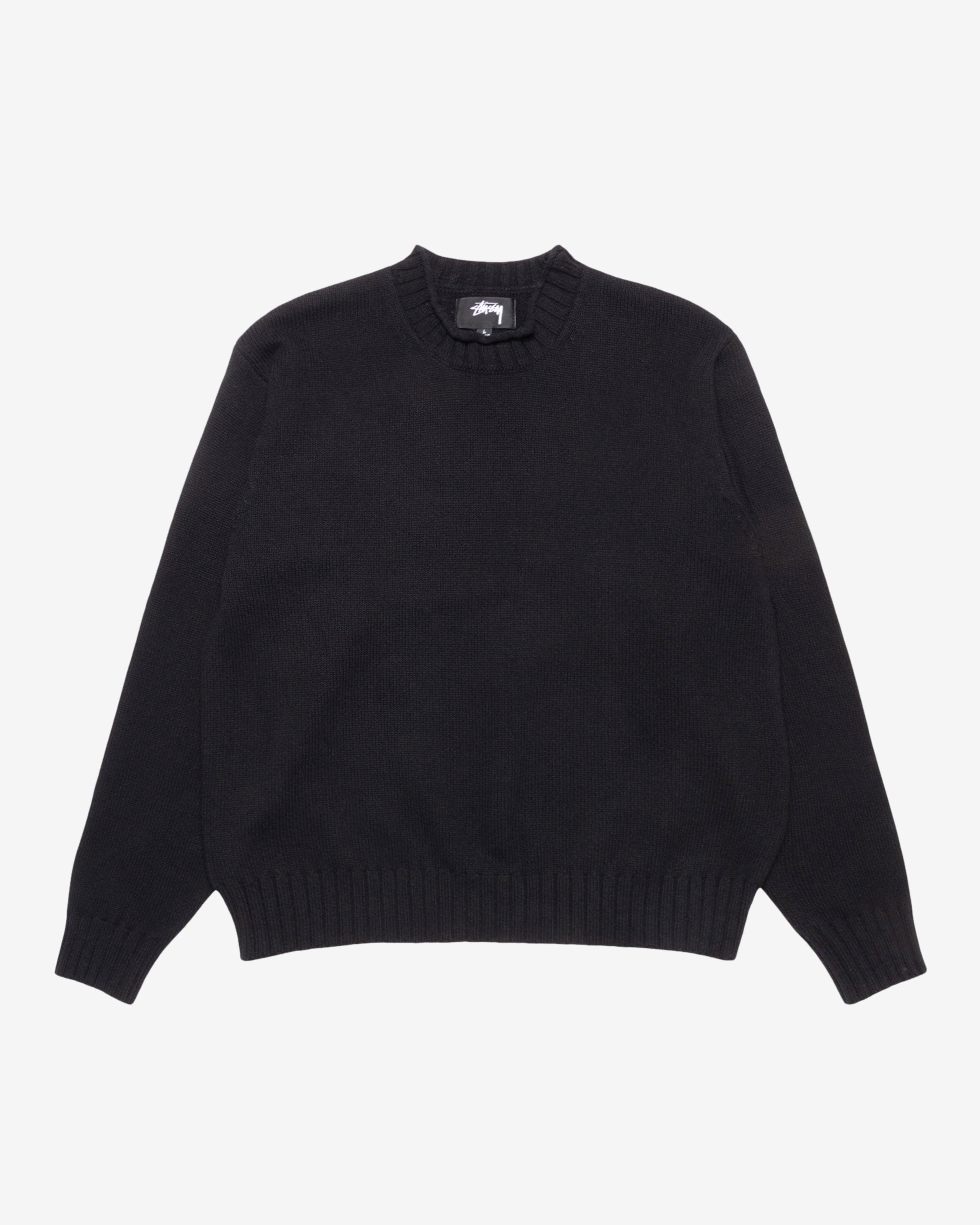 Stüssy - Men's Tonal Mock Neck Sweater - (Washed Blue) by STUSSY