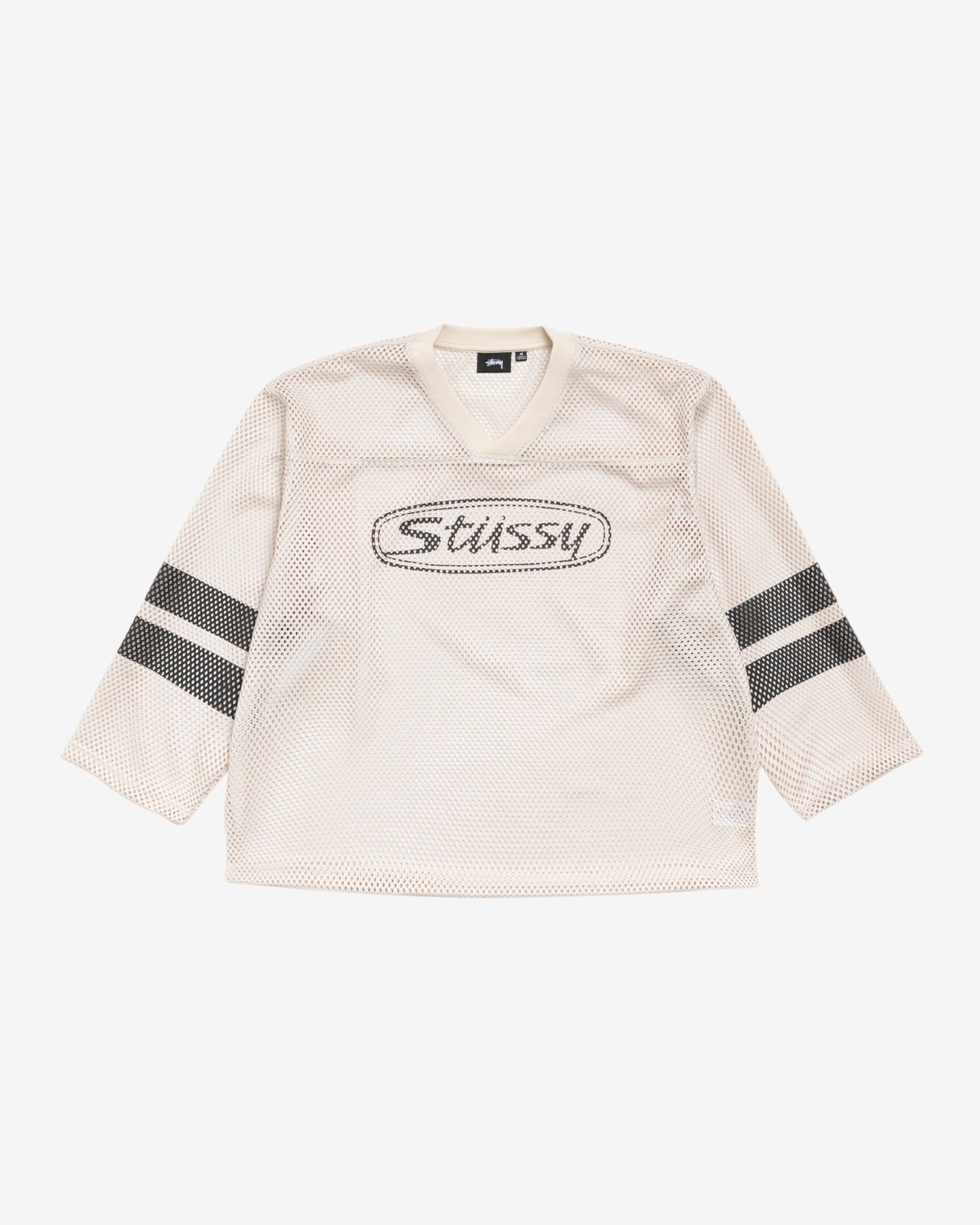 Stüssy - Men's Trucker Team Jersey - (Tan) by STUSSY