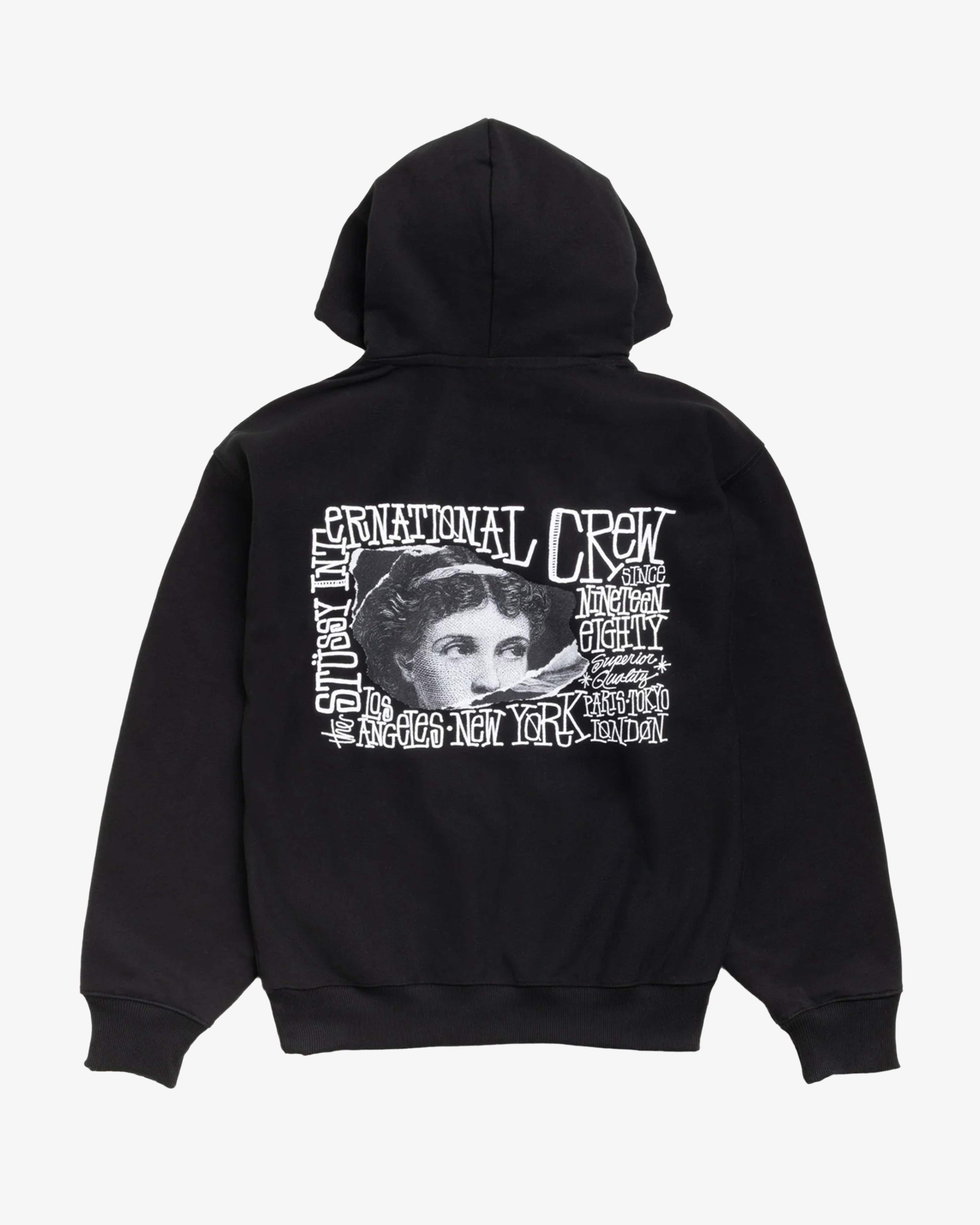 Stüssy  - Men's Victoria Hood - (Black) by STUSSY