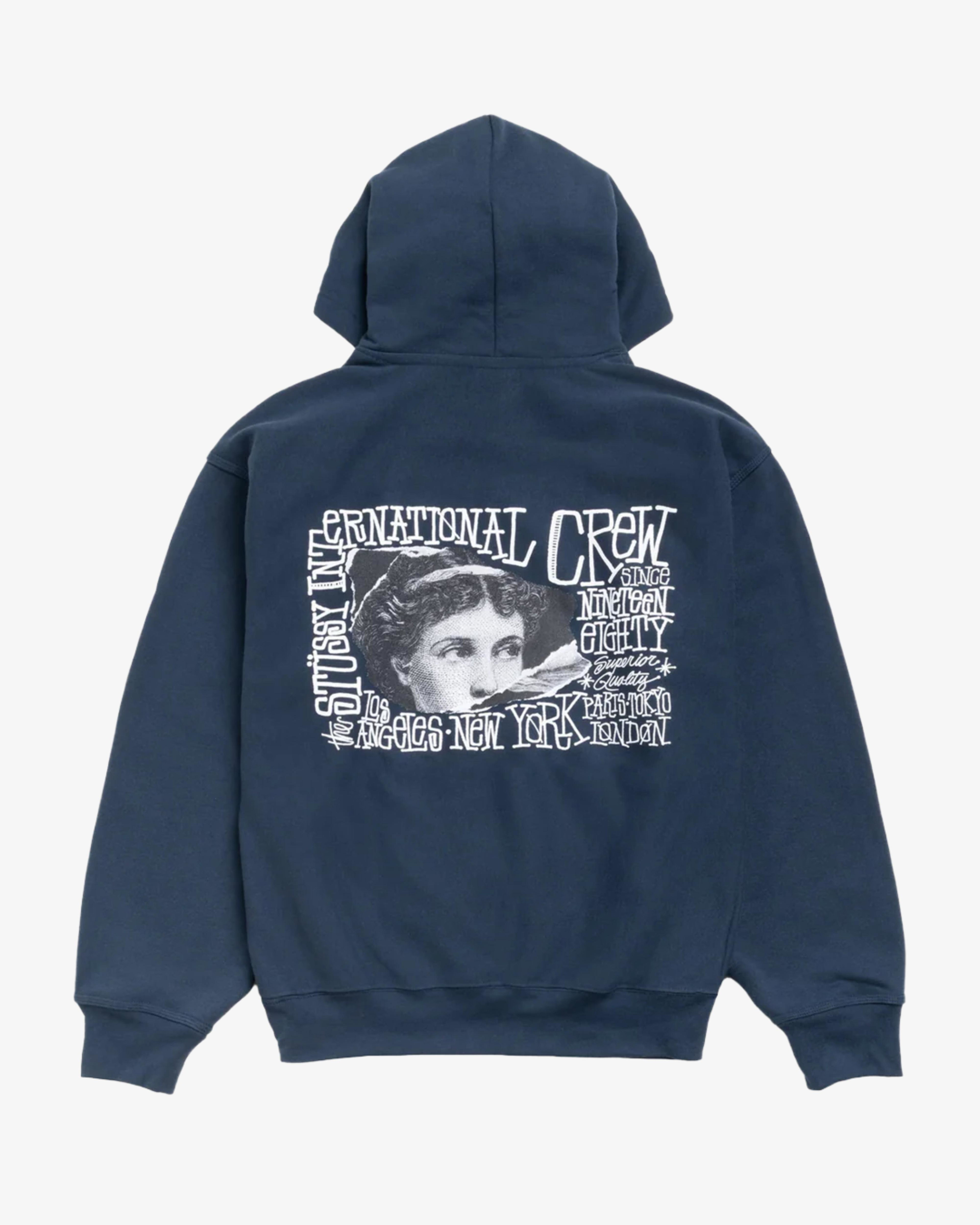 Stüssy  - Men's Victoria Hood - (Navy) by STUSSY