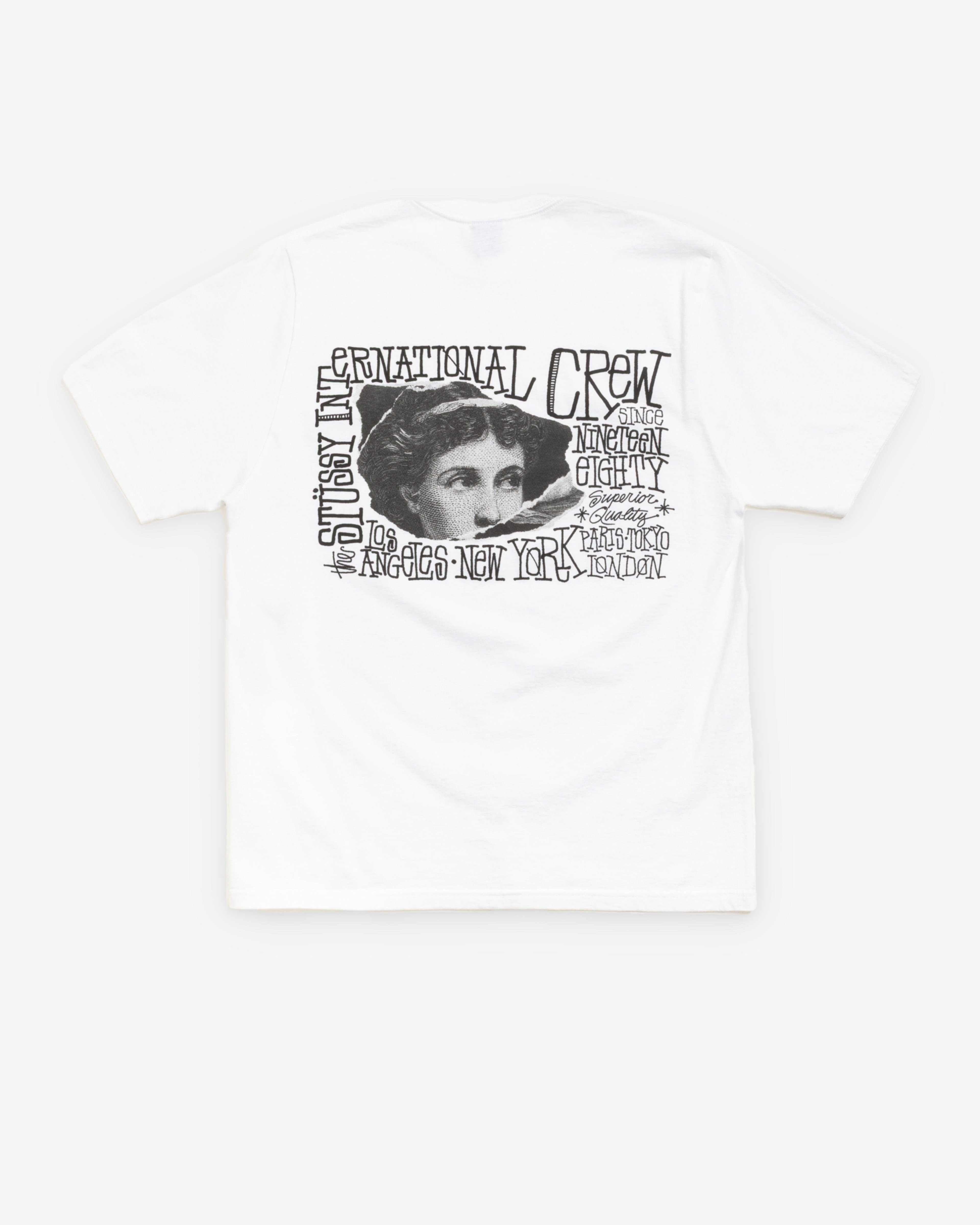 Stüssy - Men's Victoria Tee - (White) by STUSSY