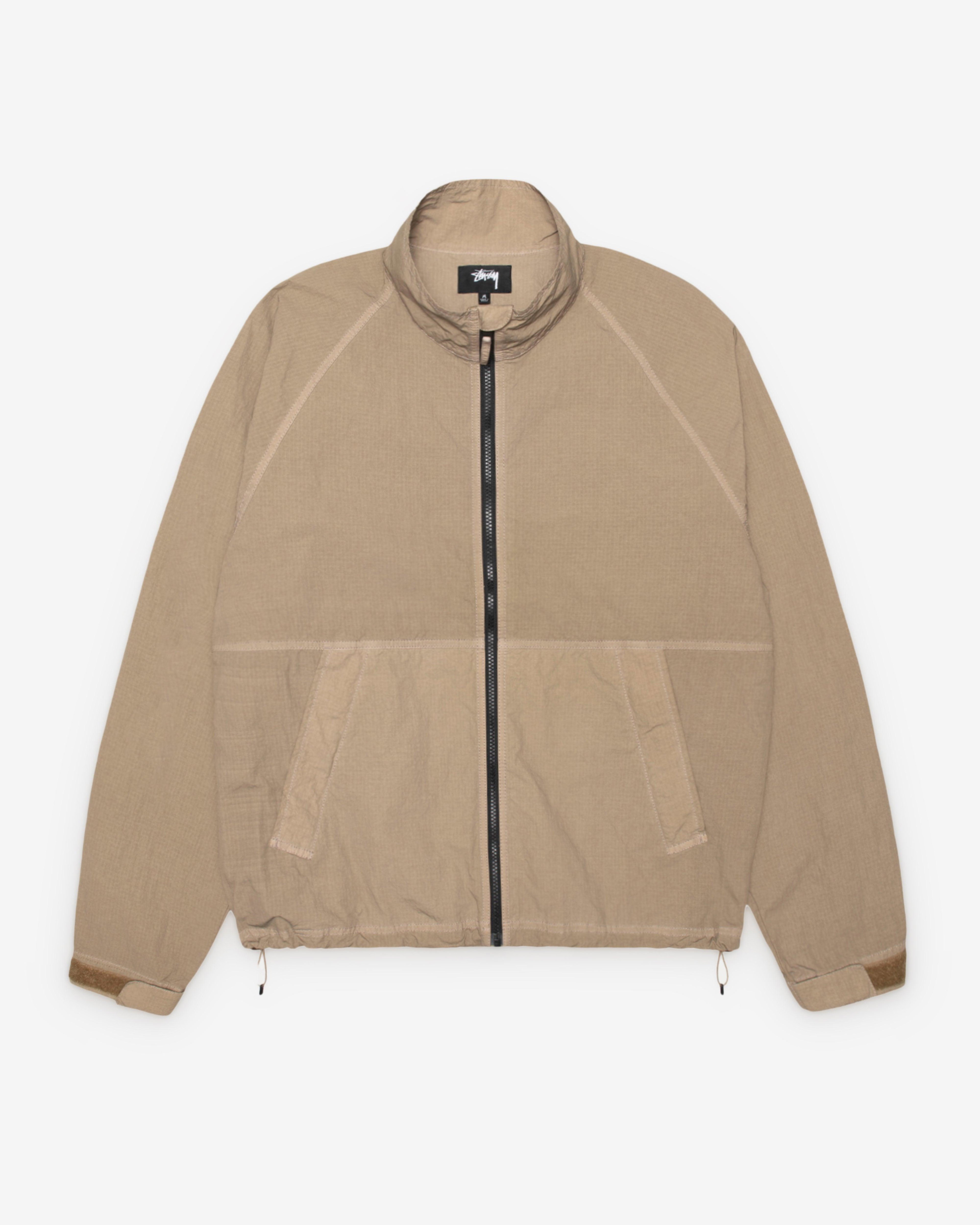Stüssy - Men's Warm Up Jacket - (Coyote) by STUSSY