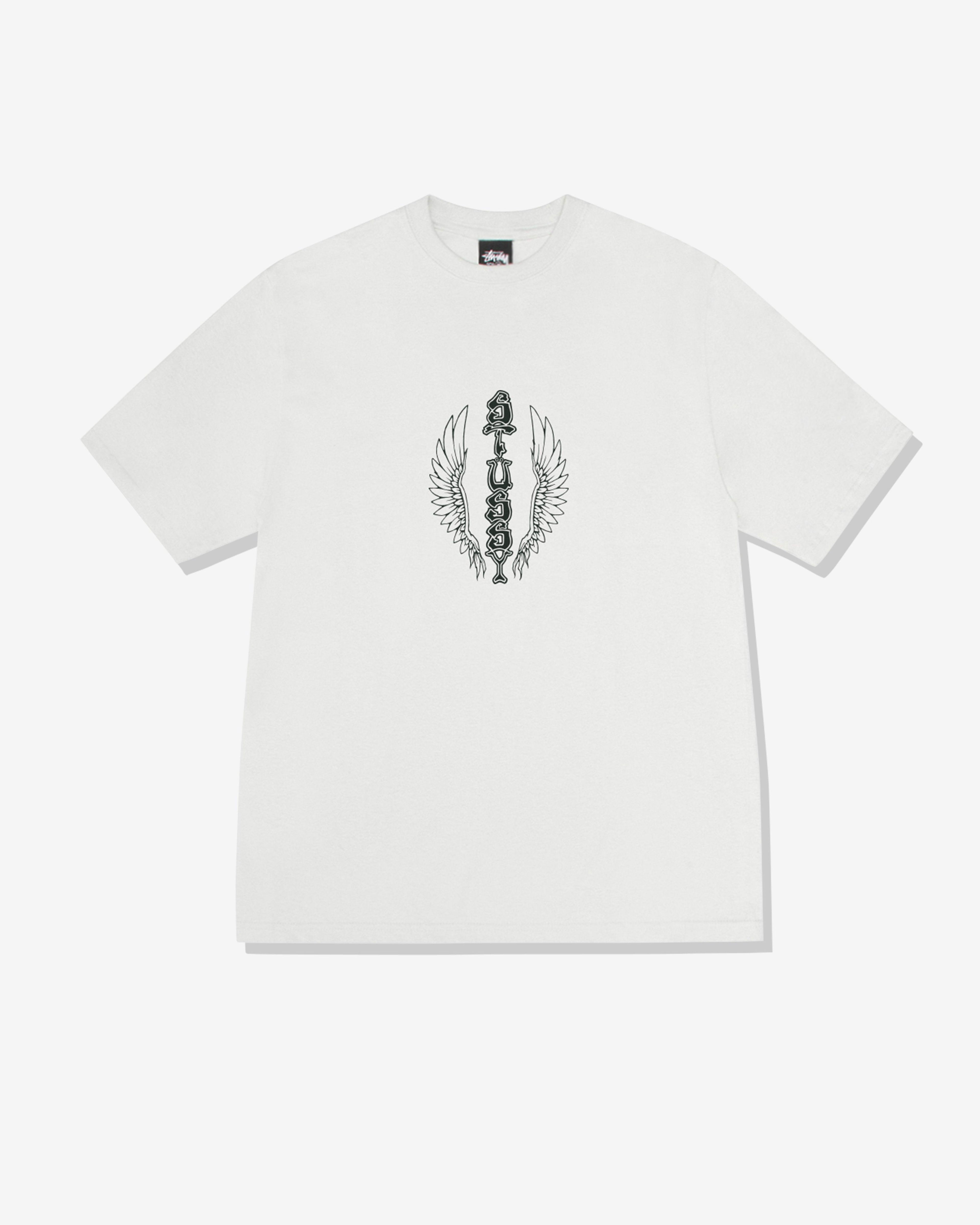 Stüssy - Men's Wes Wings Pigment Dyed T-Shirt - (Natural) by STUSSY