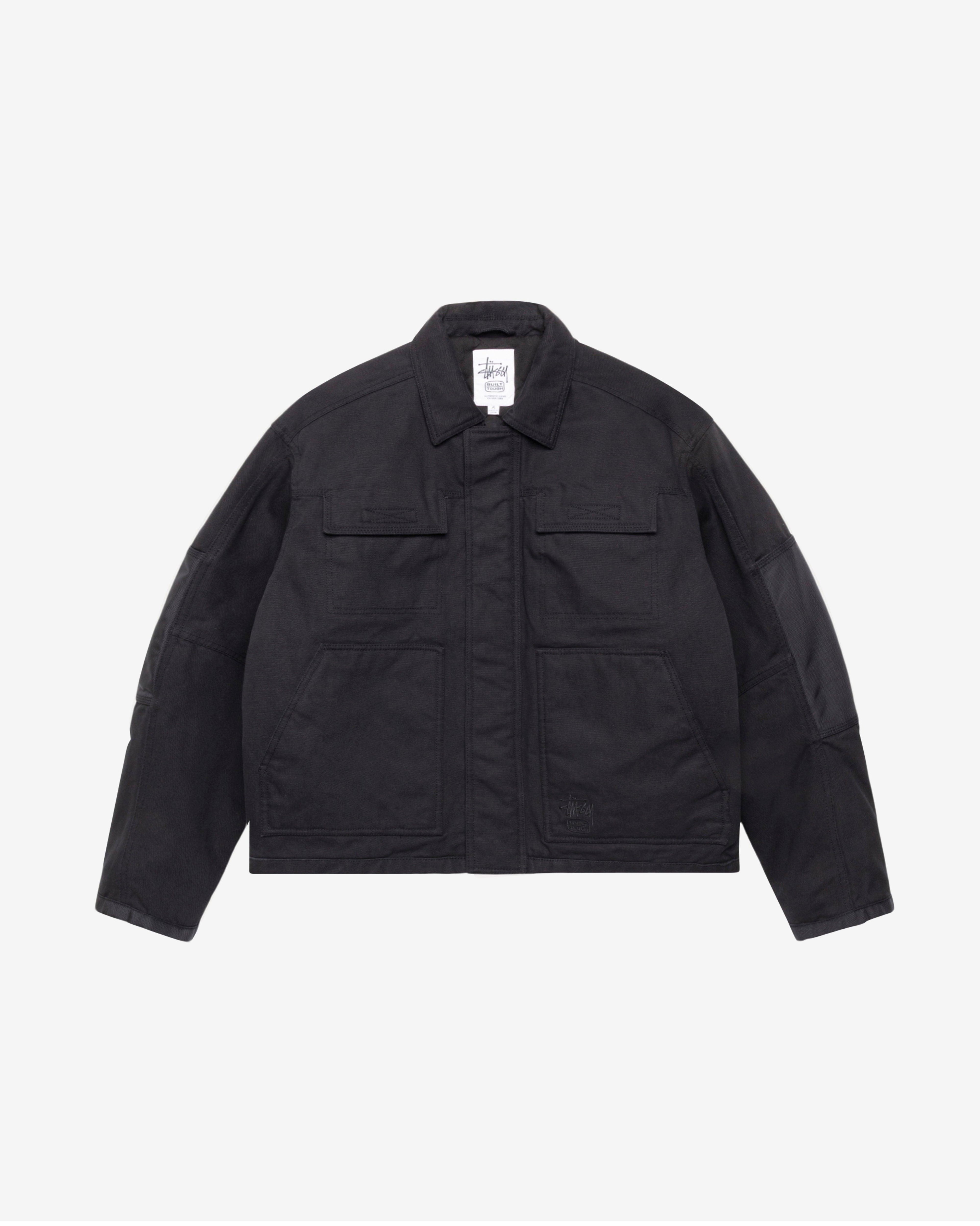 Stüssy - Men's Workgear Jacket - (Black) by STUSSY