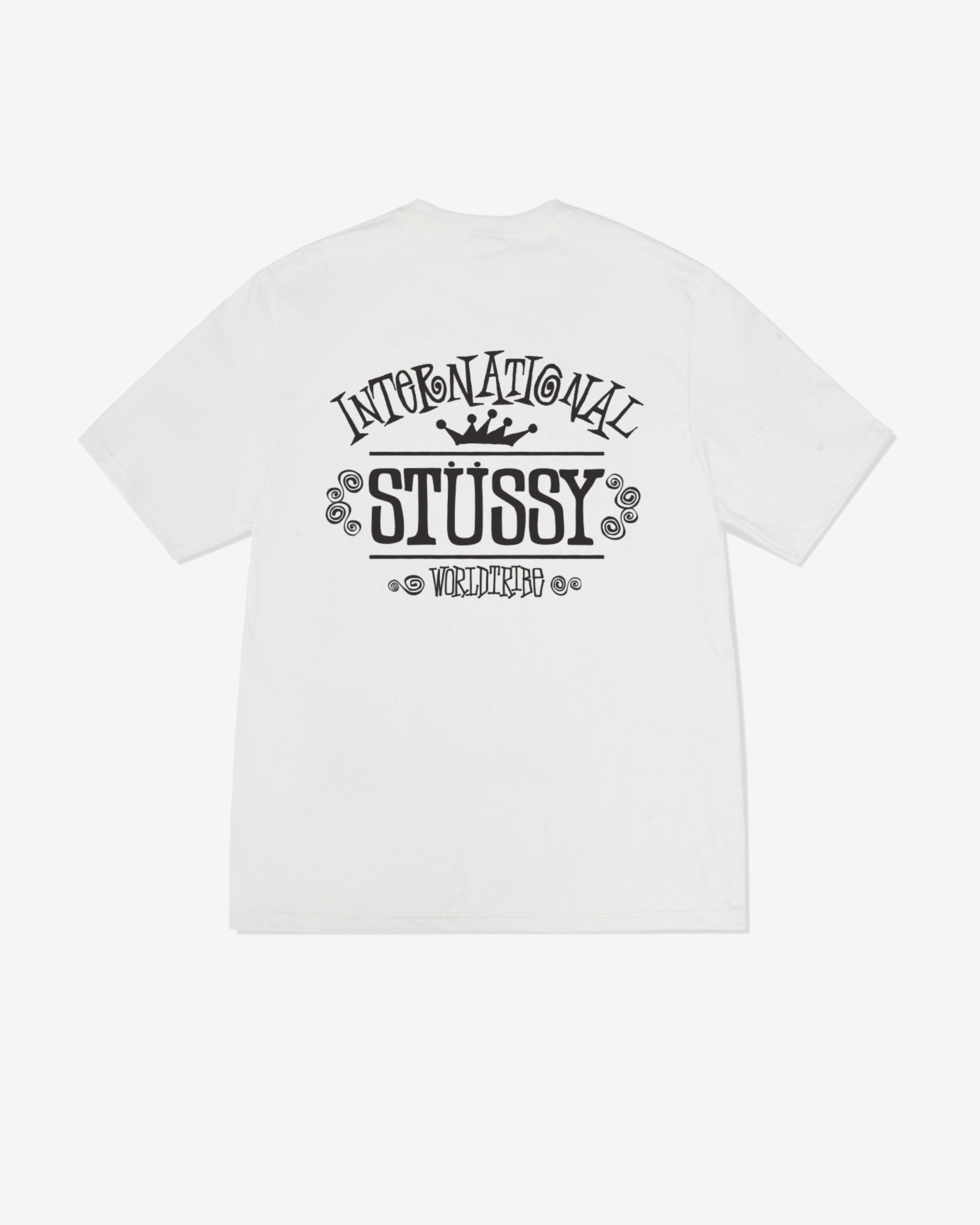 Stüssy - Men's Worldwide Pigment Dyed T-Shirt - (Natural) by STUSSY